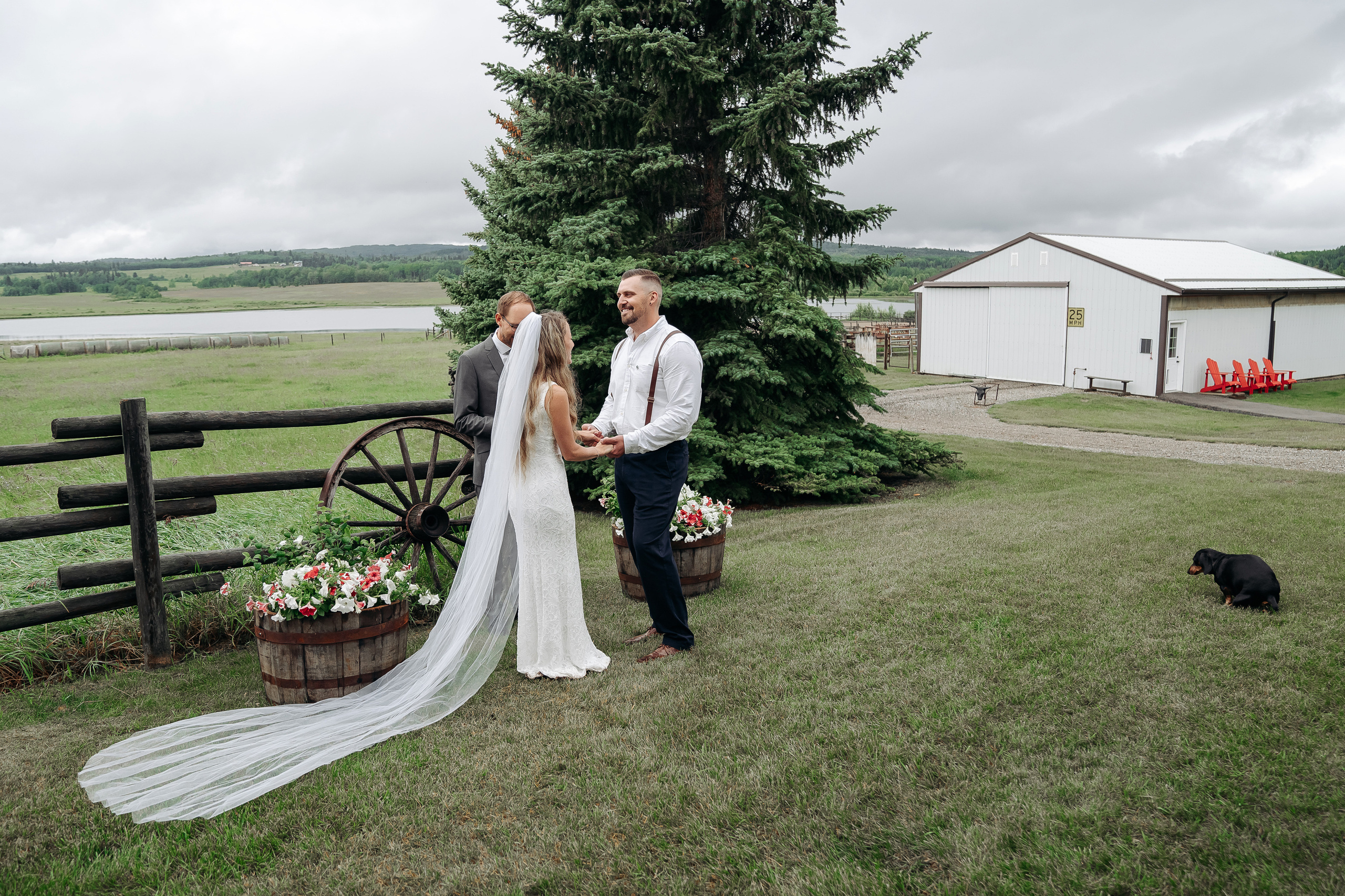 Tyrone & Glennda. Wedding and Family Photographer in Calgary
