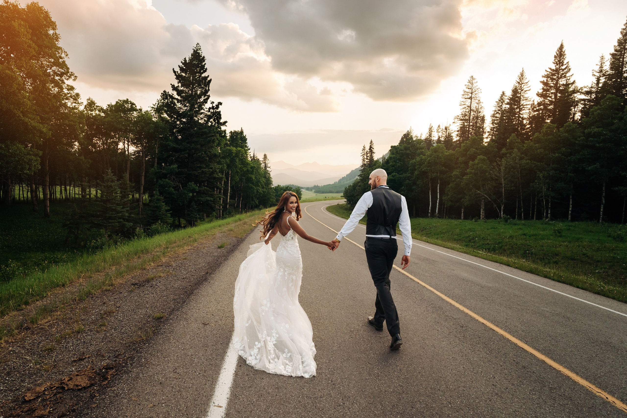 Derek & Jenny. Wedding and Family Photographer in Calgary