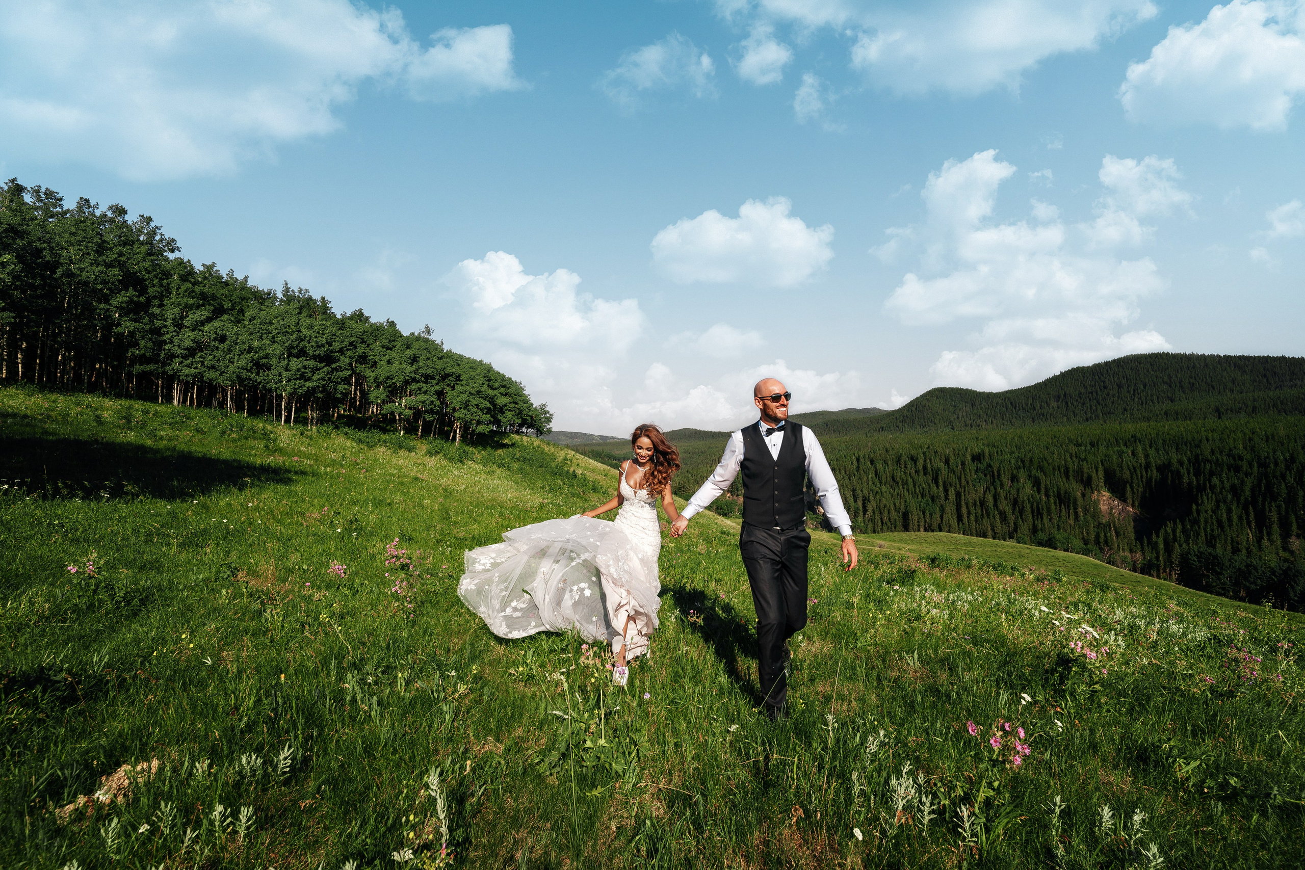 Derek & Jenny. Wedding and Family Photographer in Calgary