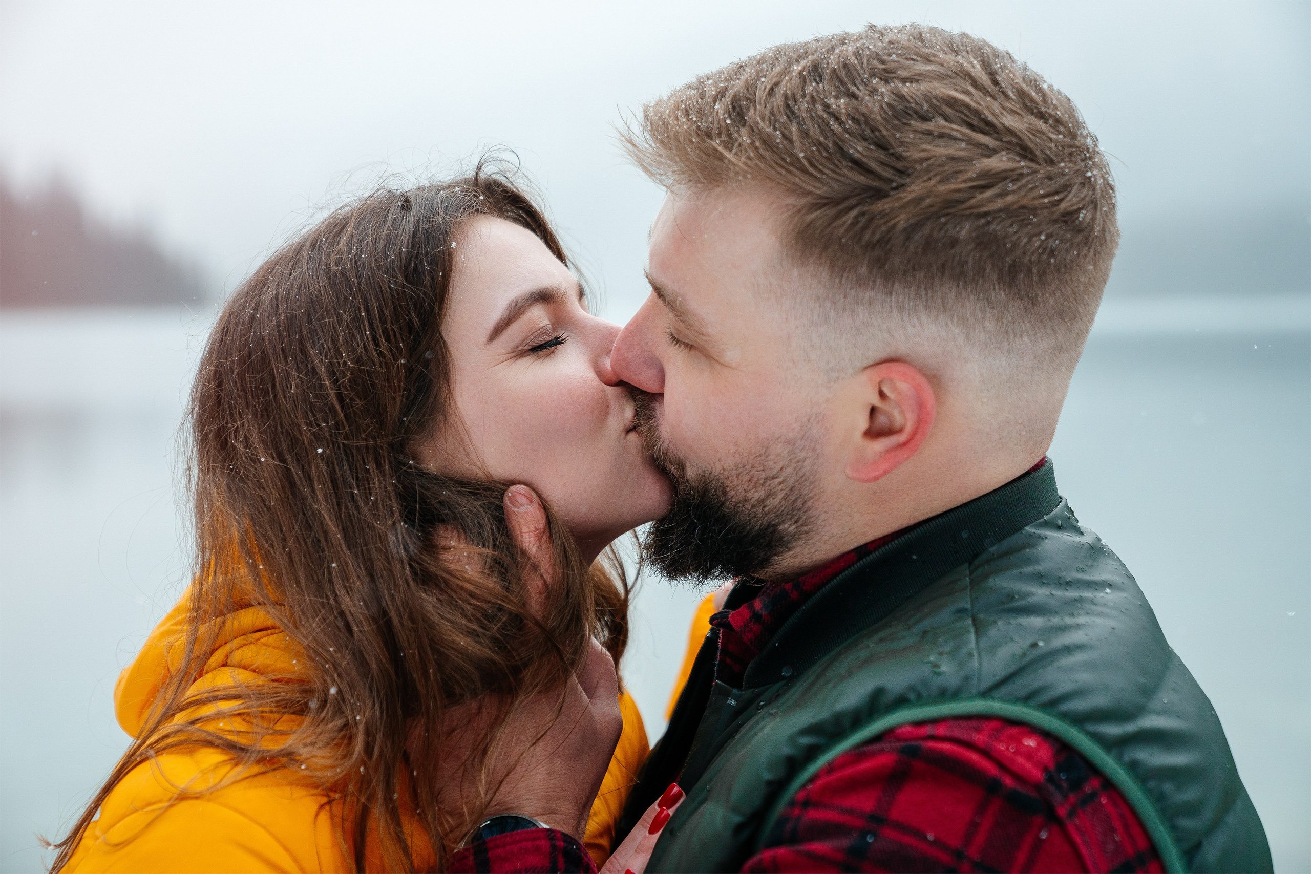 Nik & Olya | Banff Engagement Session in the Canadian Rockies | Pavlo Hlushchuk Photography