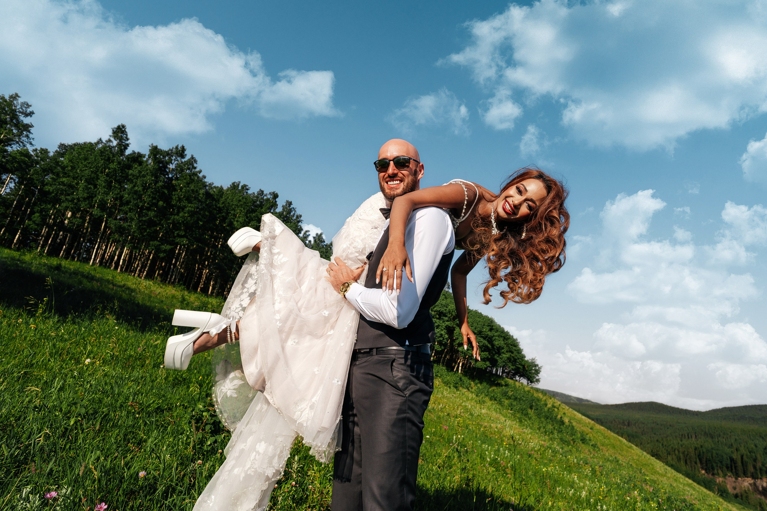 Derek & Jenny. Wedding and Family Photographer in Calgary