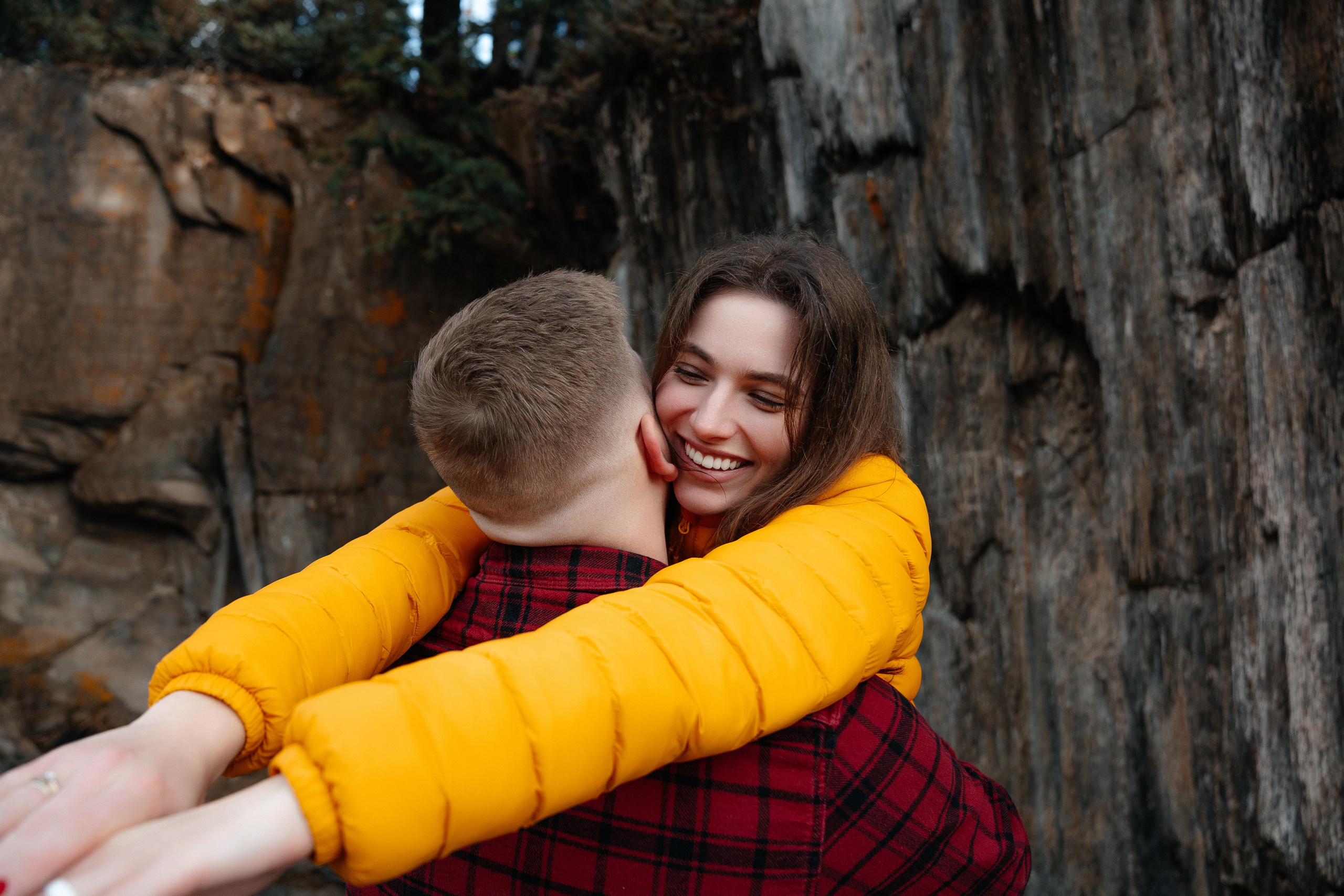 Nik & Olya | Banff Engagement Session in the Canadian Rockies | Pavlo Hlushchuk Photography