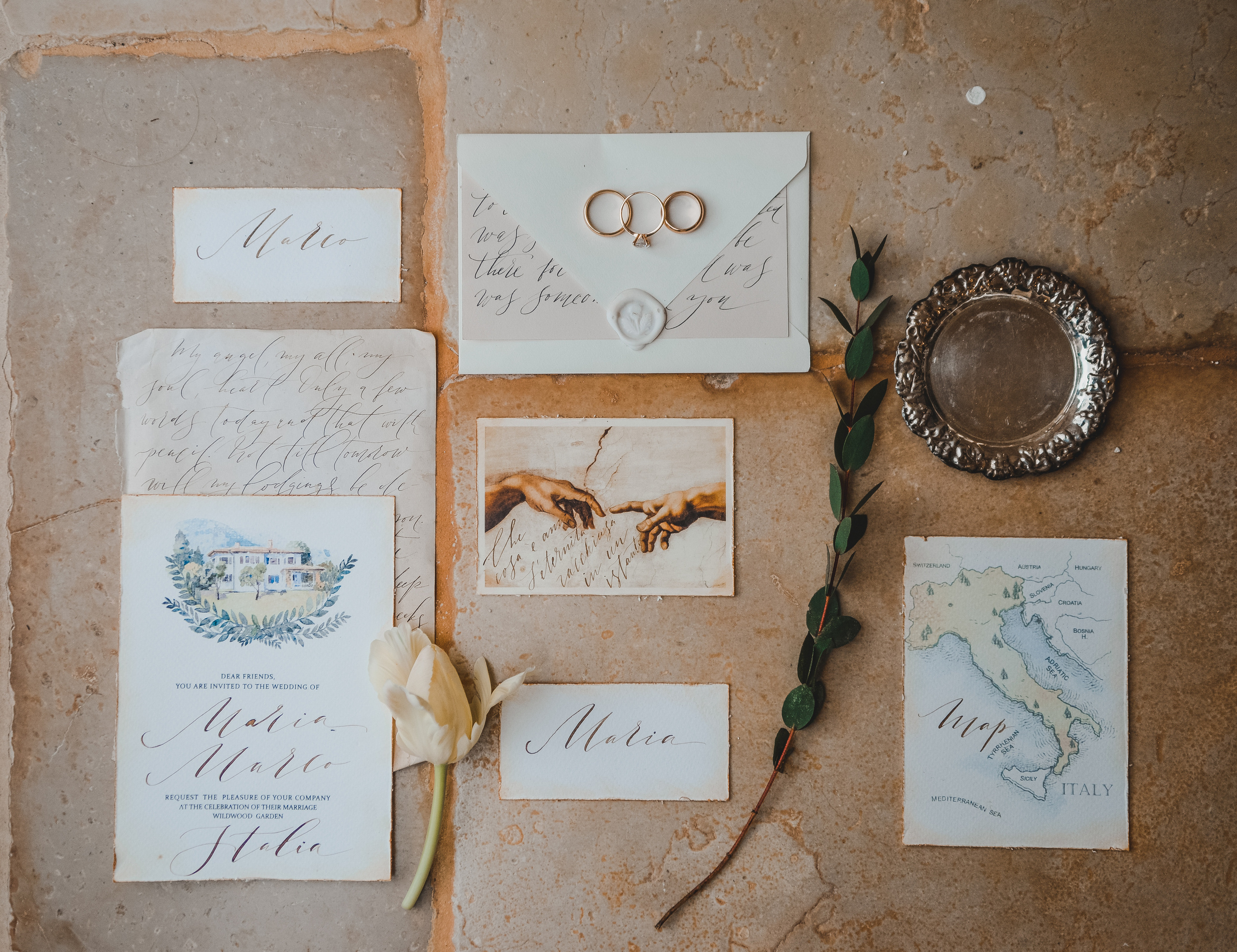 Maria & Marco. Главная