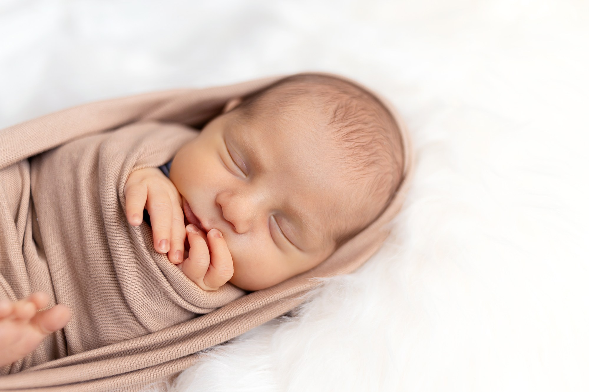 Neugeborenes. Ein Fotografin, mit dem es angenehm zu arbeiten ist