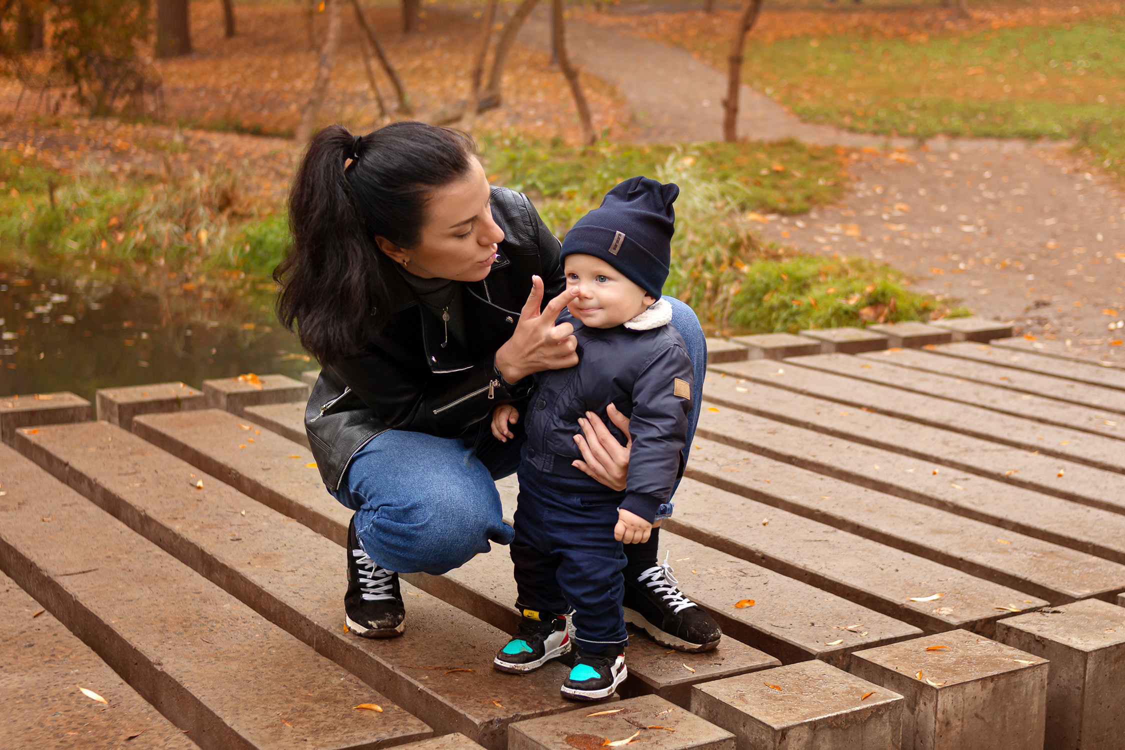 Mama & Kinder. Ein Fotografin, mit dem es angenehm zu arbeiten ist