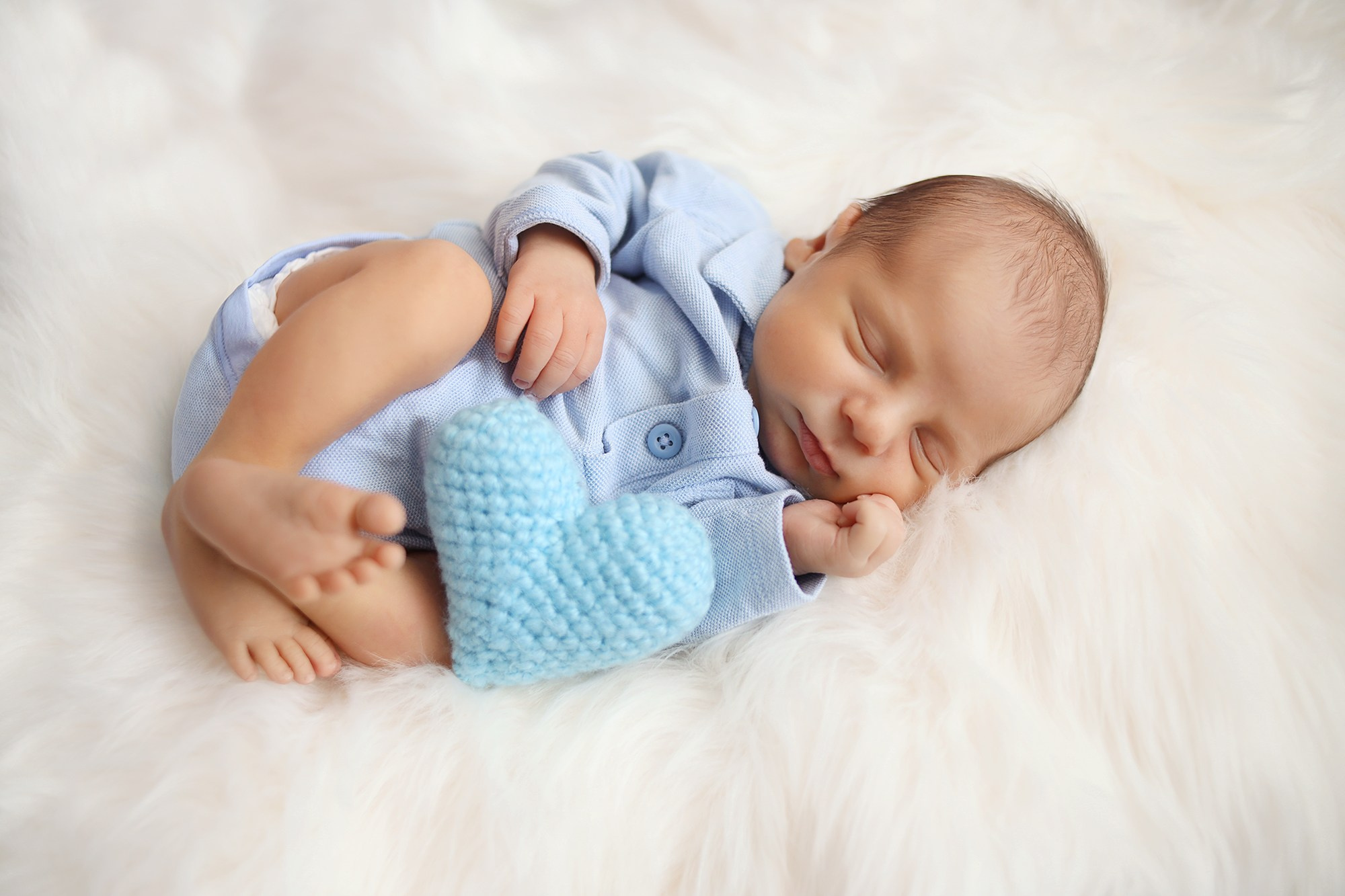 Neugeborenes. Ein Fotografin, mit dem es angenehm zu arbeiten ist