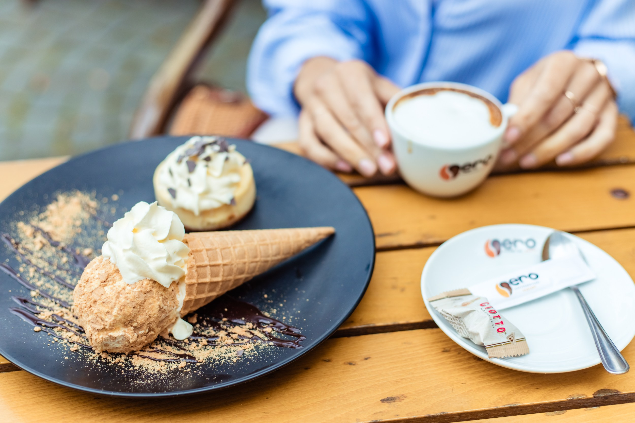 Die Wanderung durch die Altstadt. Ein Fotografin, mit dem es angenehm zu arbeiten ist