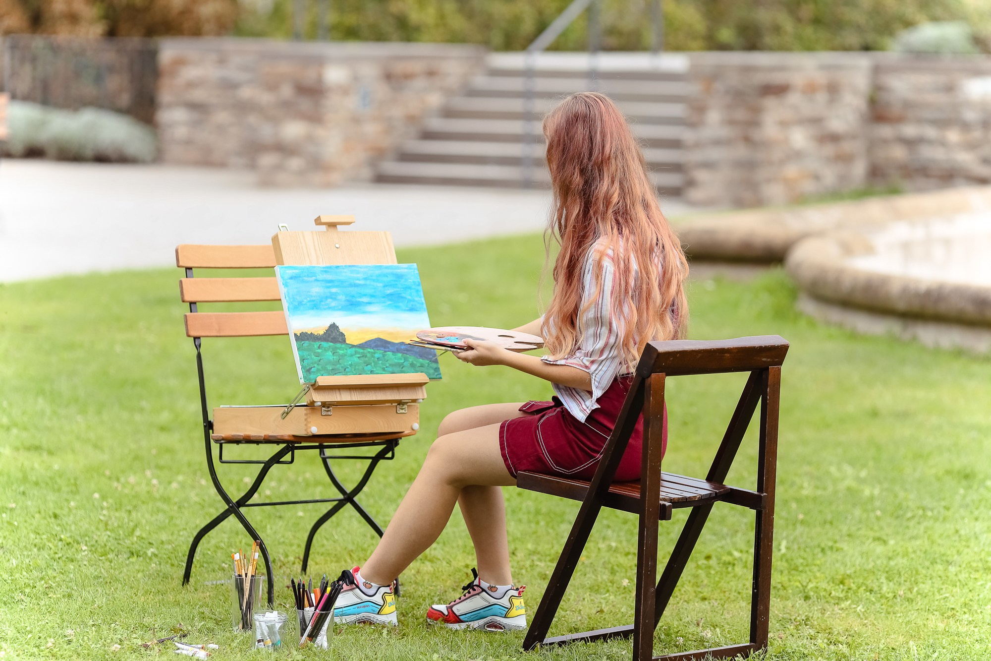 Diana. Künstlerin. Ein Fotografin, mit dem es angenehm zu arbeiten ist