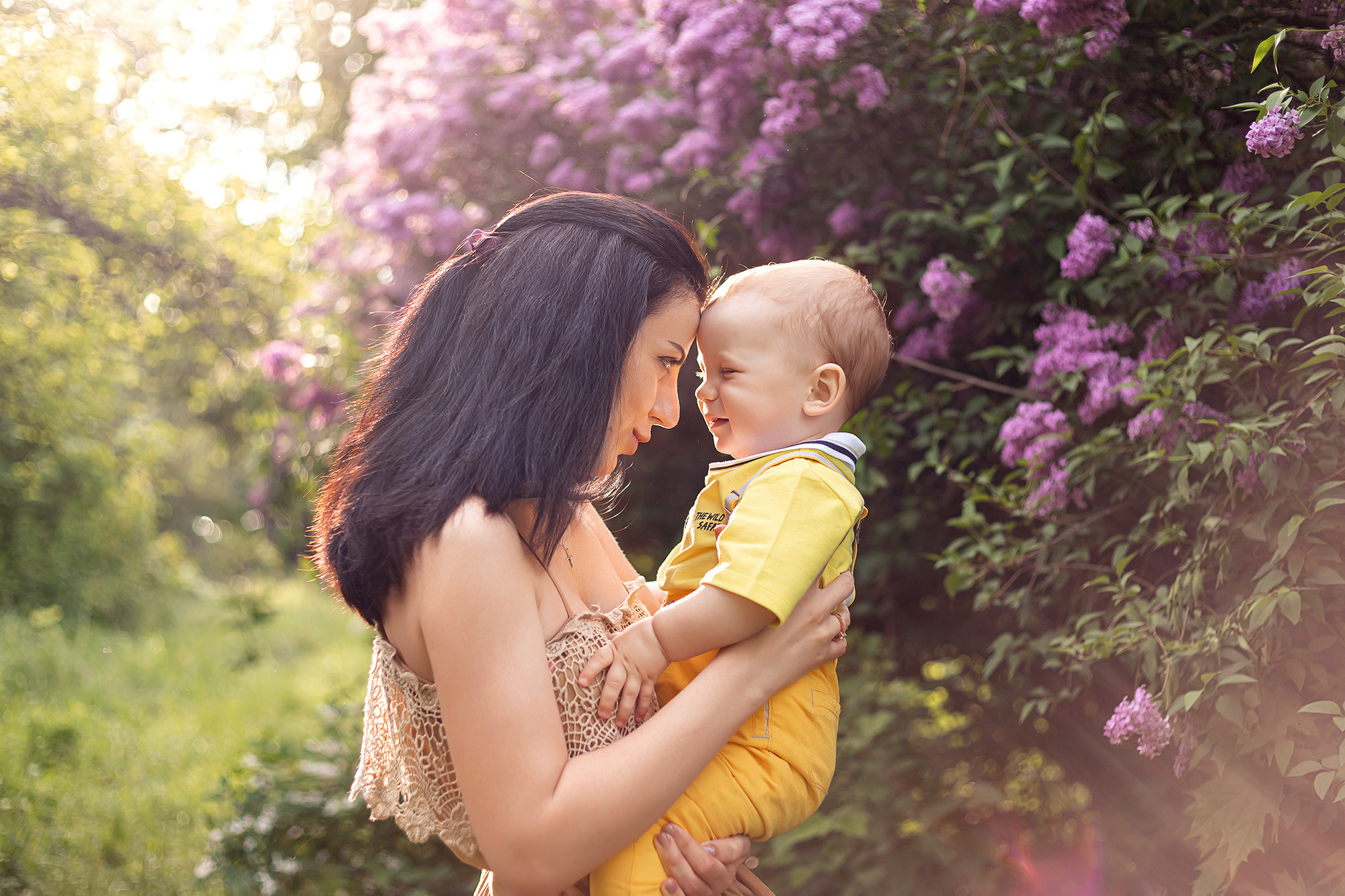 Mama & Kinder. Ein Fotografin, mit dem es angenehm zu arbeiten ist