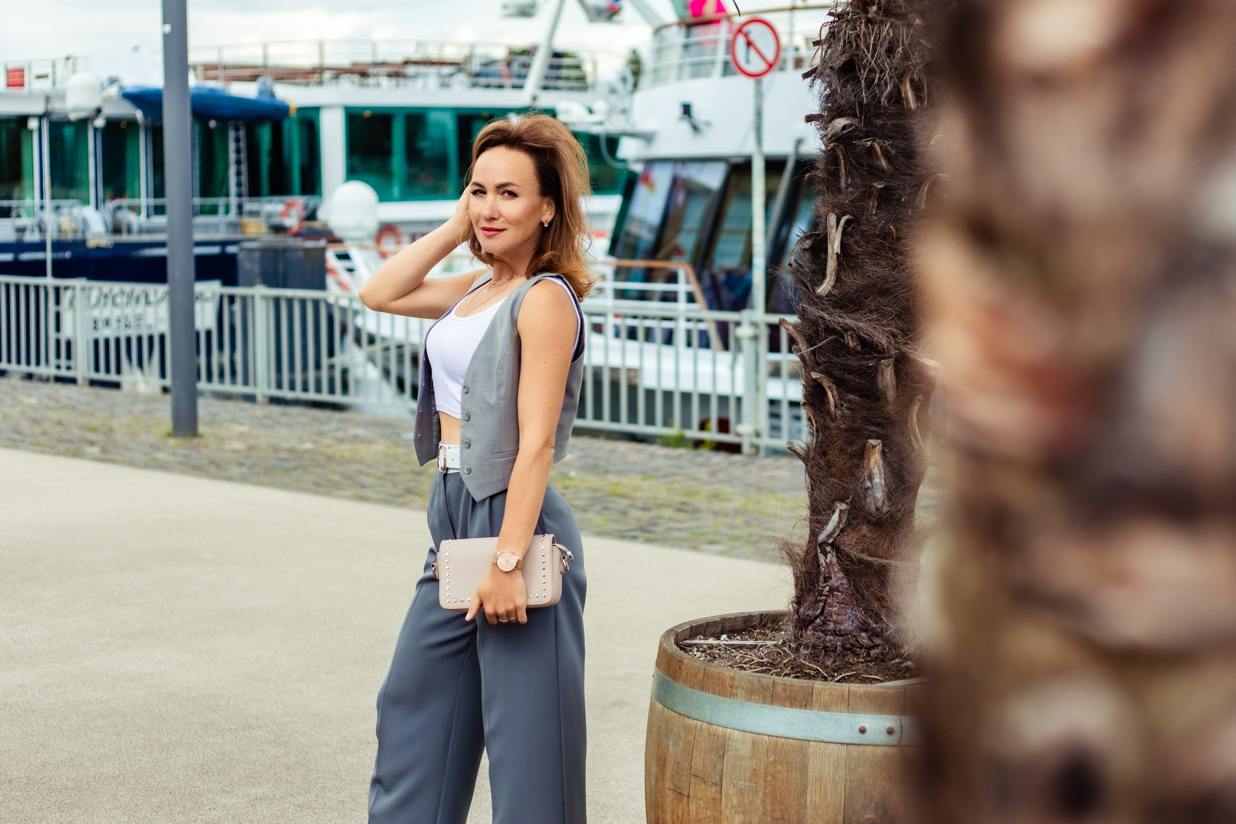 Die Wanderung durch die Altstadt. Ein Fotografin, mit dem es angenehm zu arbeiten ist