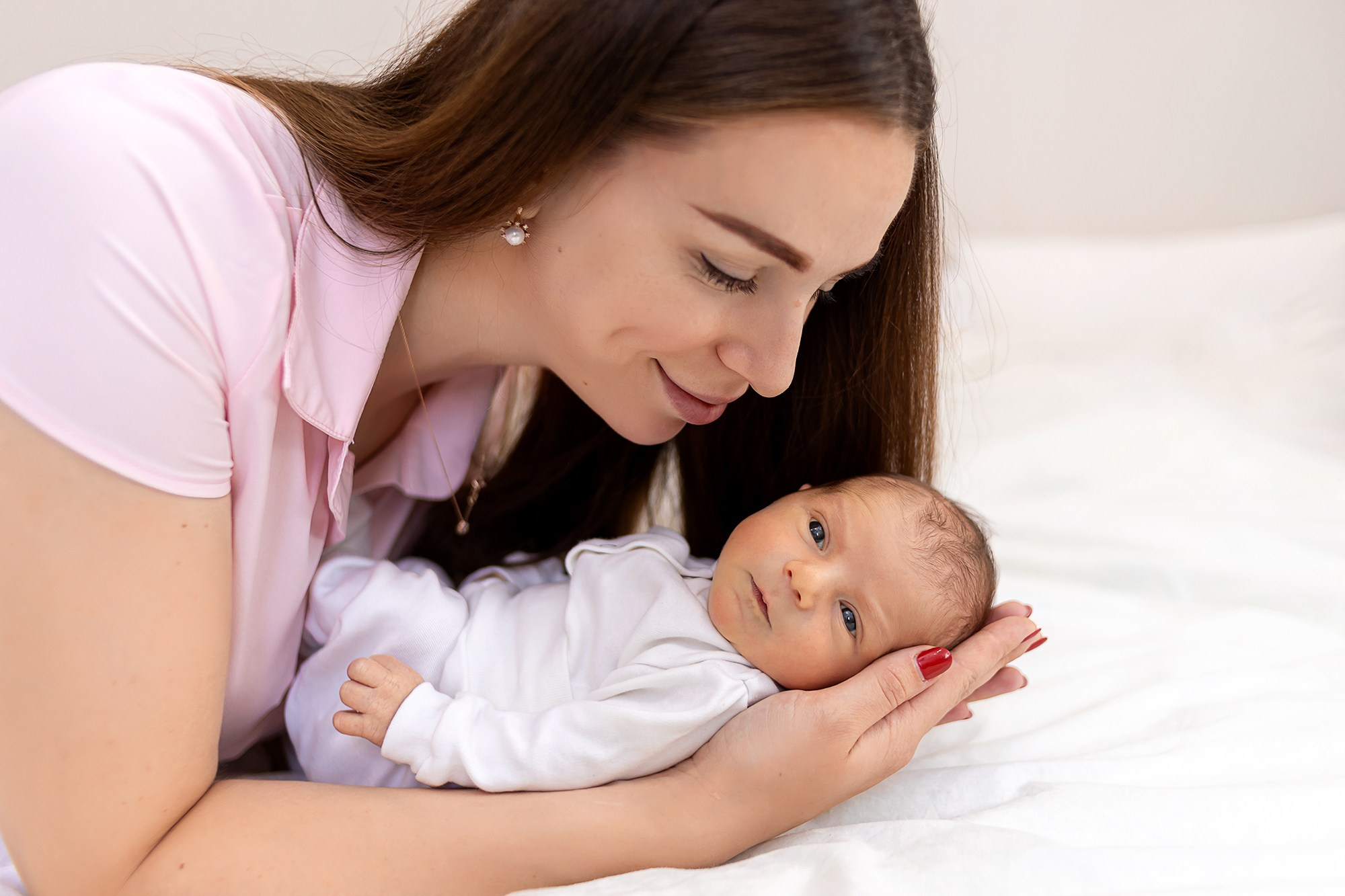 Neugeborenes. Ein Fotografin, mit dem es angenehm zu arbeiten ist