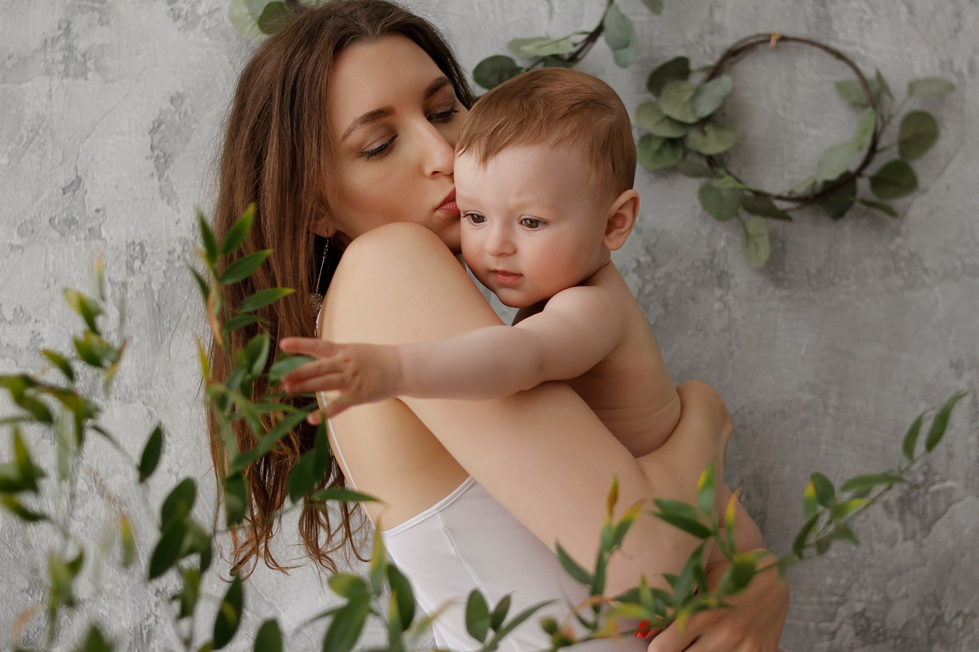 Mama & Kinder. Ein Fotografin, mit dem es angenehm zu arbeiten ist