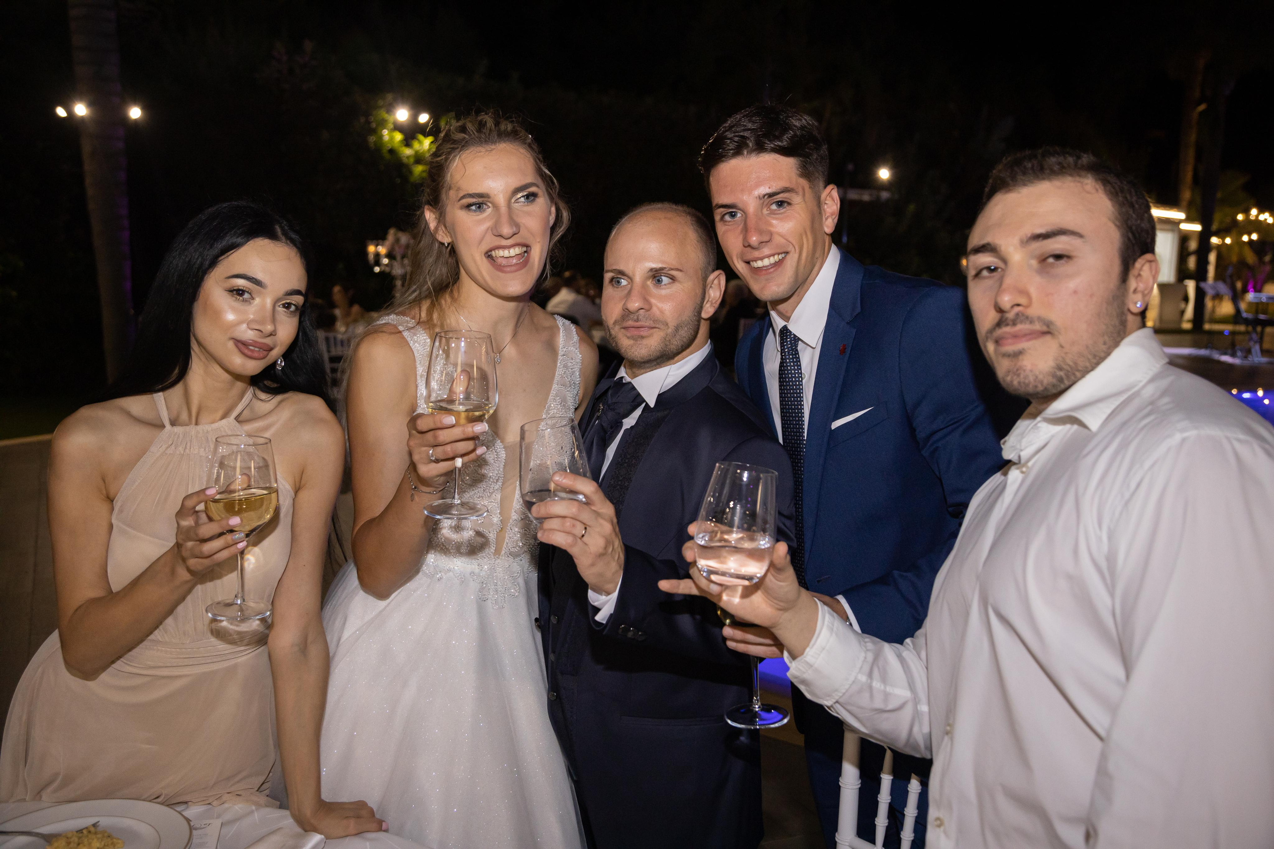 Hochzeit. Ein Fotografin, mit dem es angenehm zu arbeiten ist