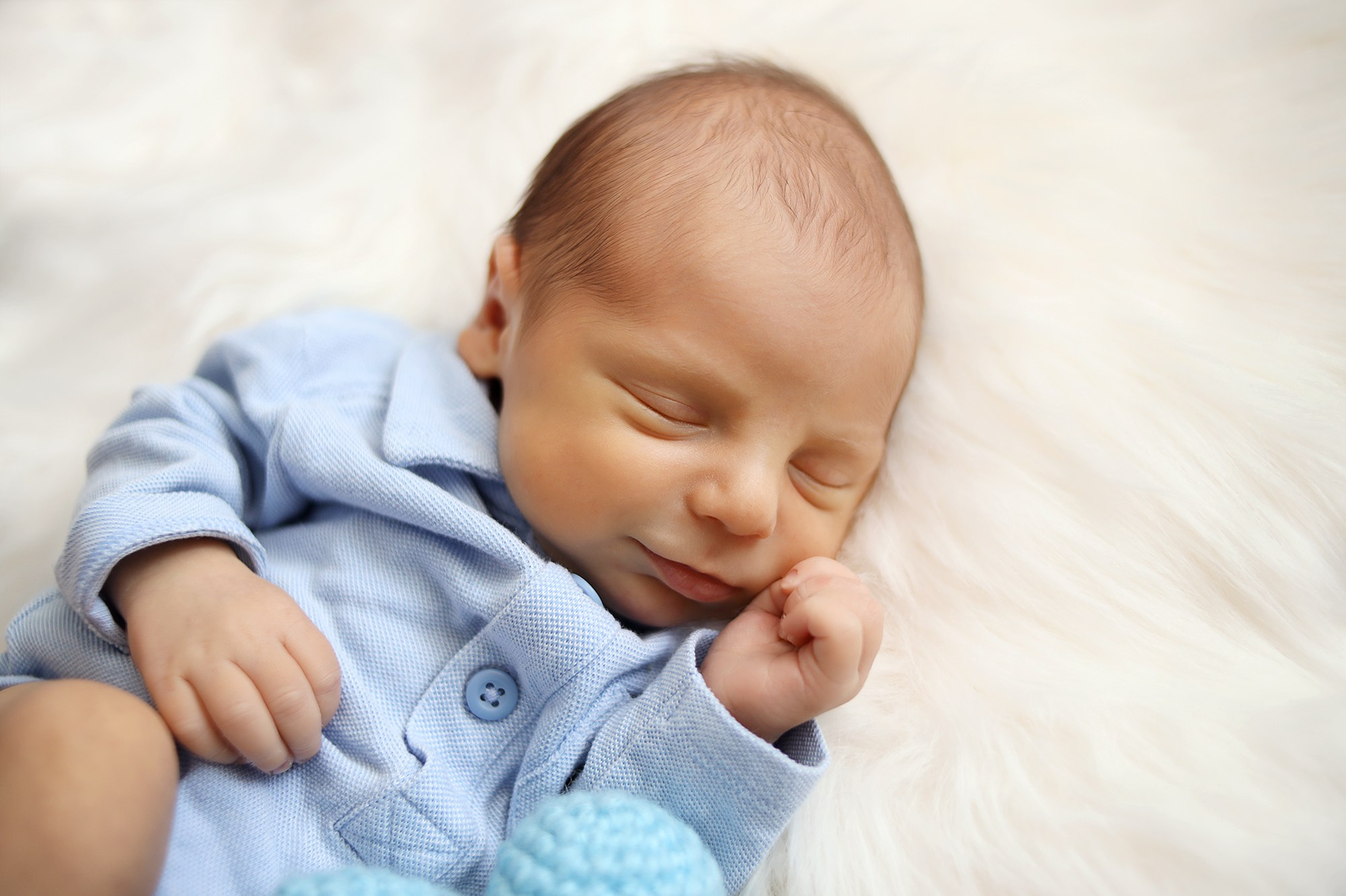 Neugeborenes. Ein Fotografin, mit dem es angenehm zu arbeiten ist