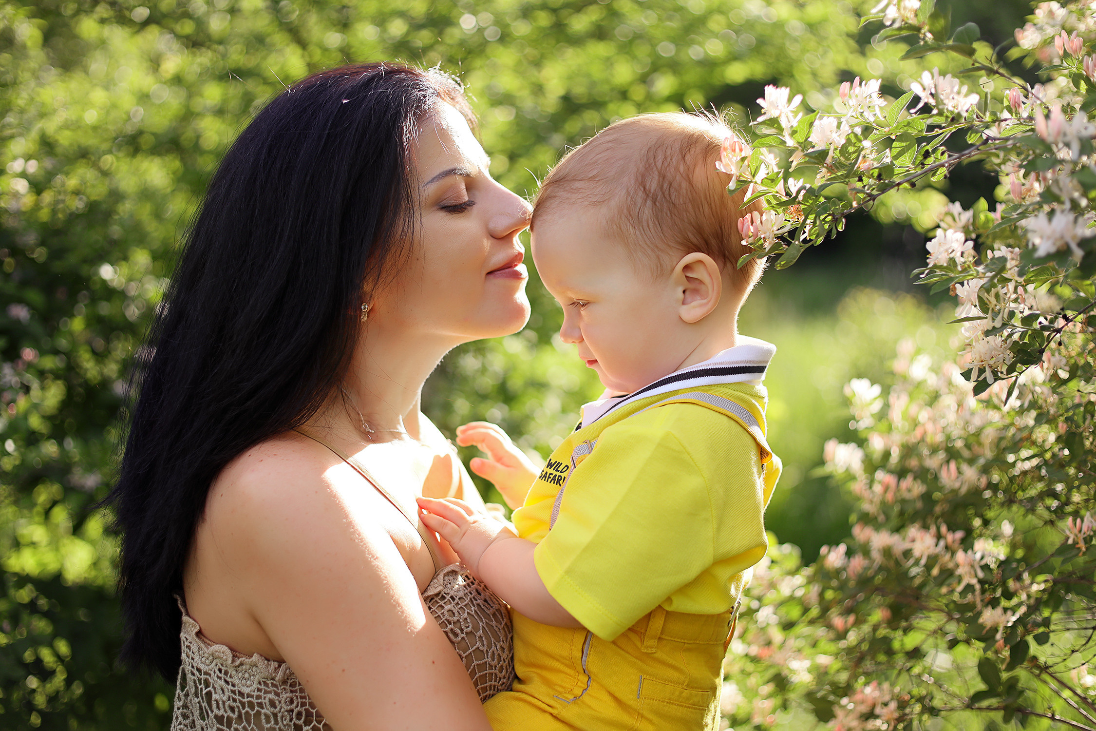 Mama & Kinder. Ein Fotografin, mit dem es angenehm zu arbeiten ist