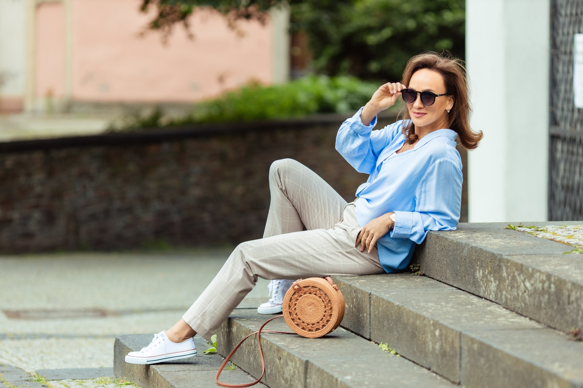 Die Wanderung durch die Altstadt. Ein Fotografin, mit dem es angenehm zu arbeiten ist