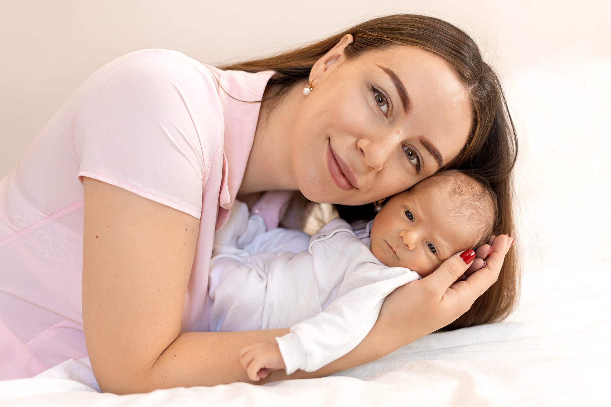 Neugeborenes. Ein Fotografin, mit dem es angenehm zu arbeiten ist