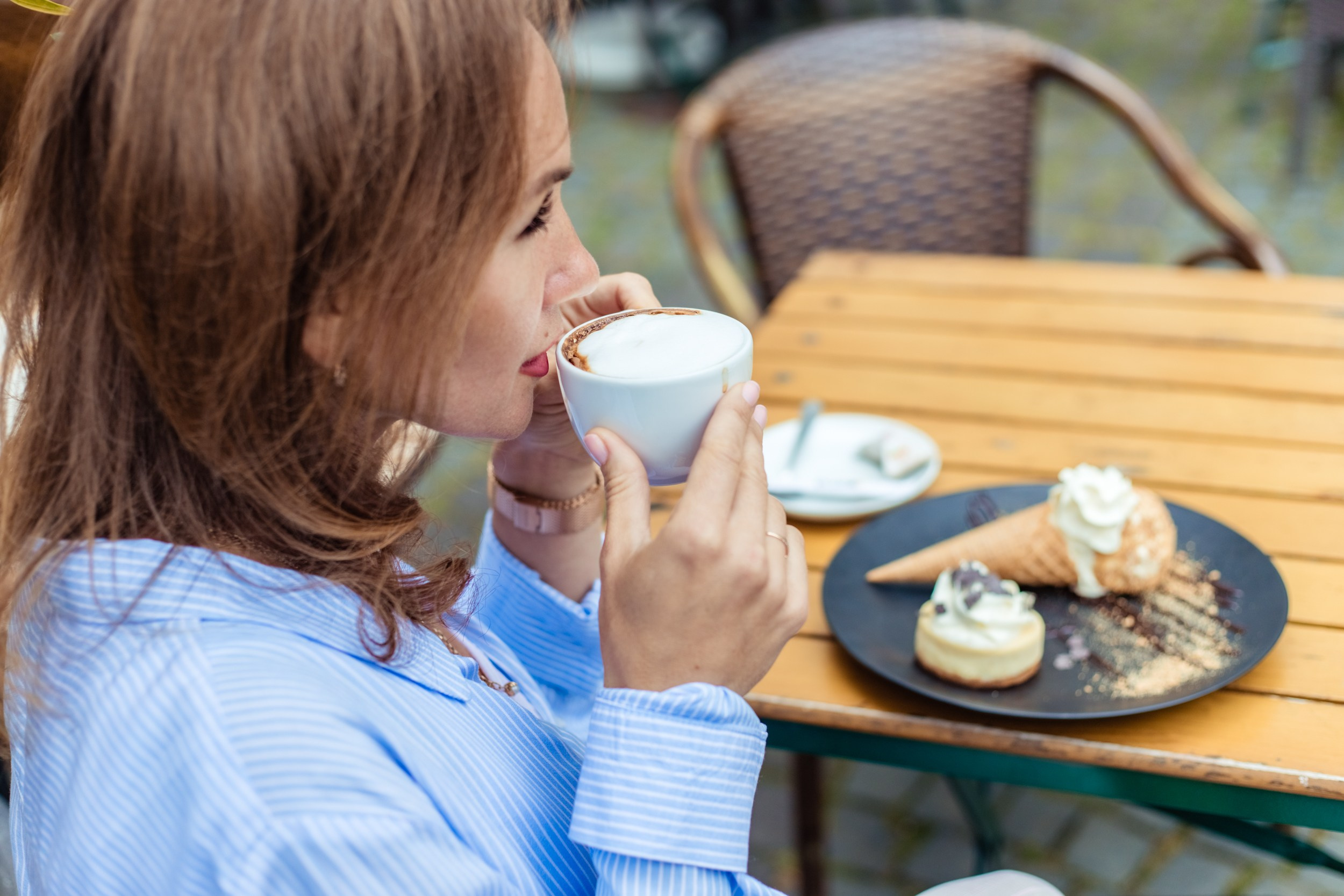 Die Wanderung durch die Altstadt. Ein Fotografin, mit dem es angenehm zu arbeiten ist
