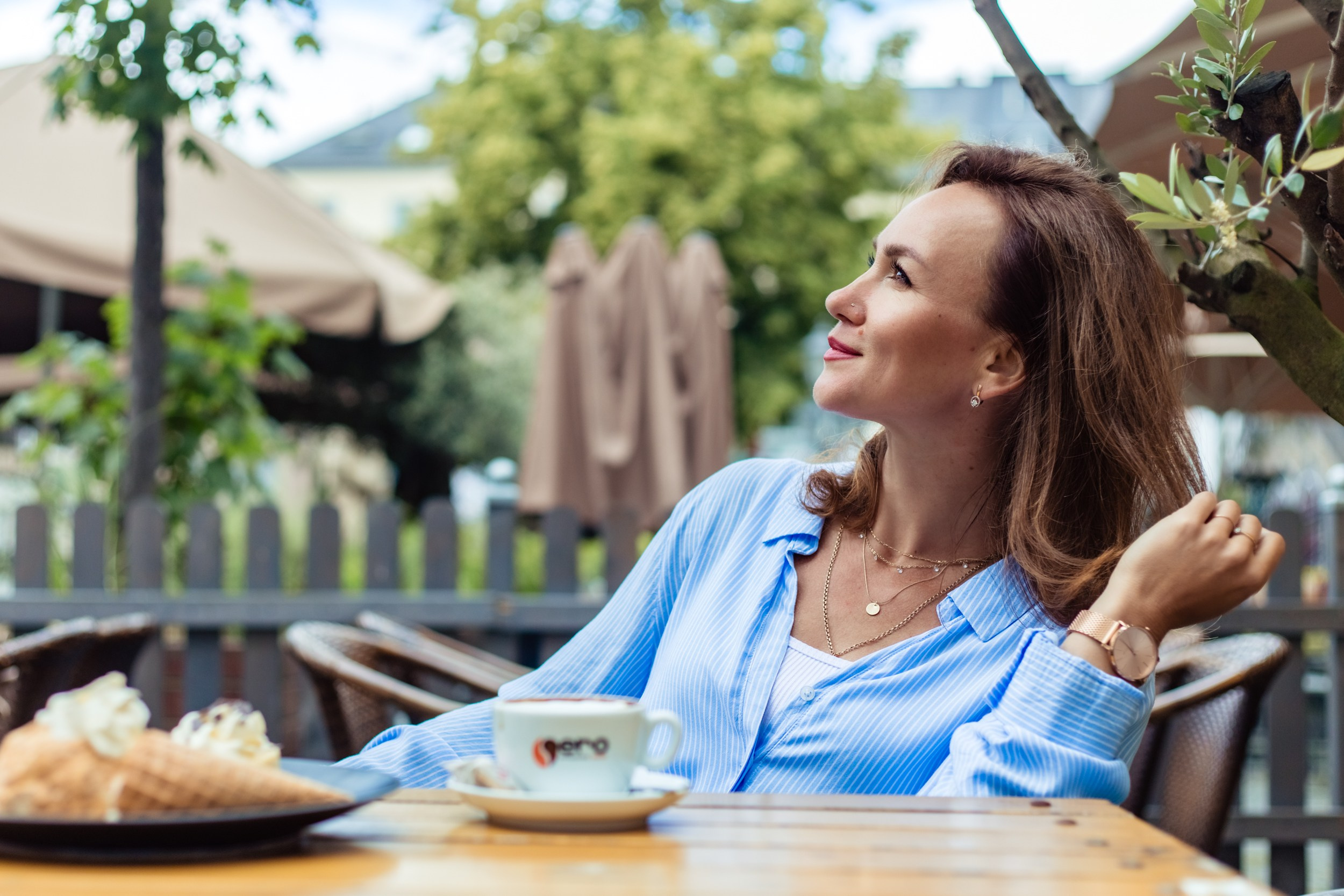 Die Wanderung durch die Altstadt. Ein Fotografin, mit dem es angenehm zu arbeiten ist