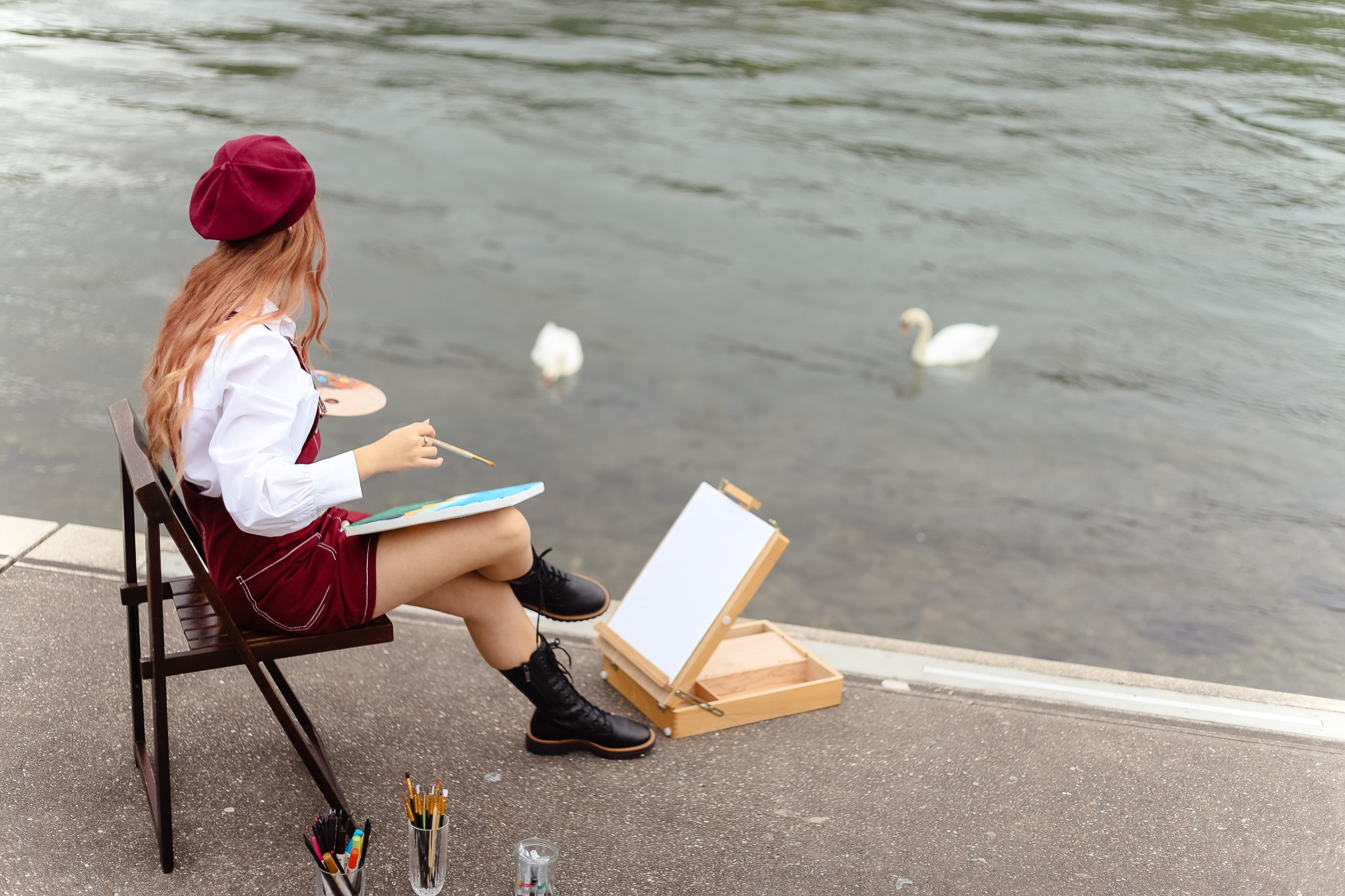 Diana. Künstlerin. Ein Fotografin, mit dem es angenehm zu arbeiten ist