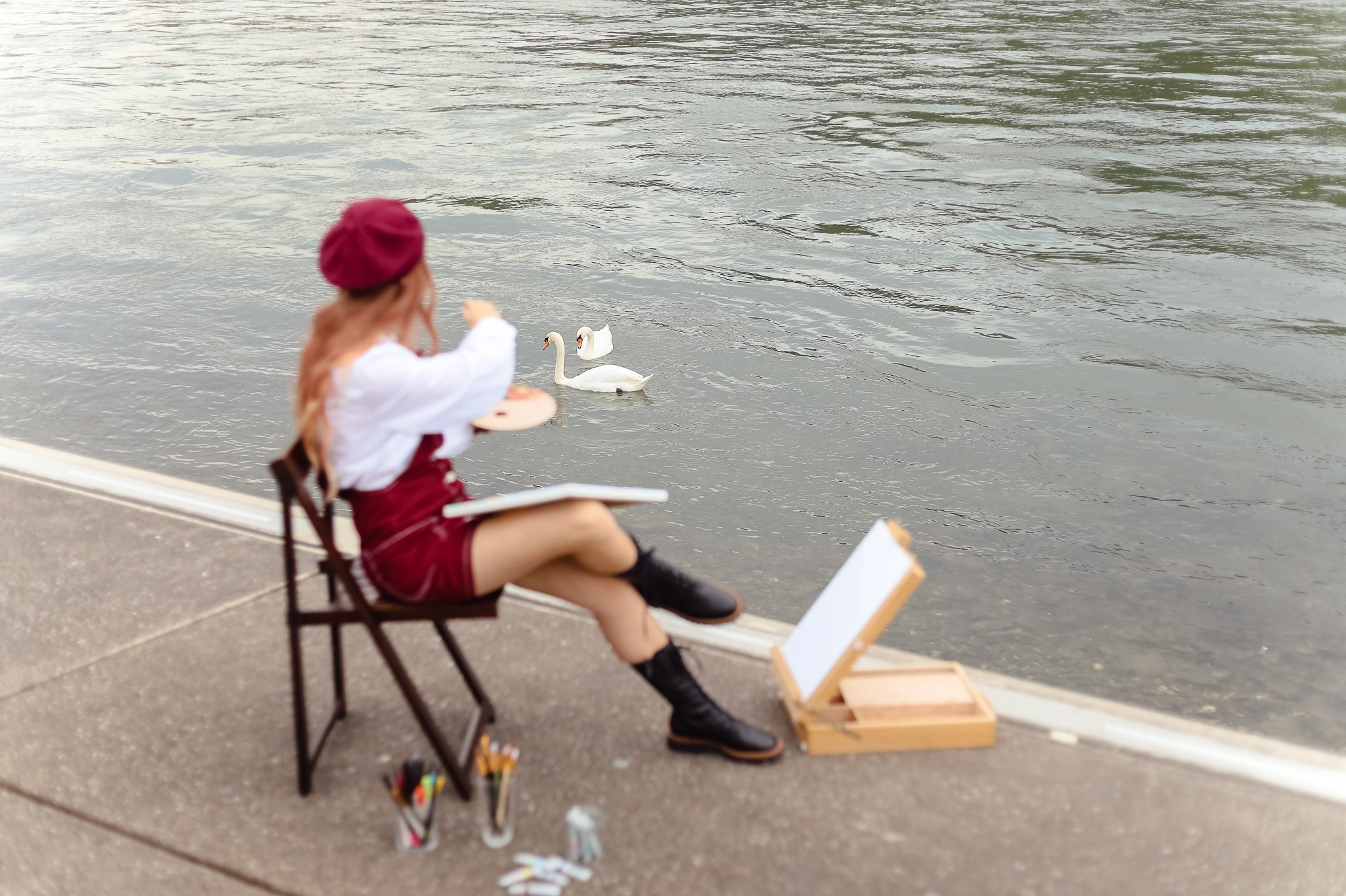 Diana. Künstlerin. Ein Fotografin, mit dem es angenehm zu arbeiten ist