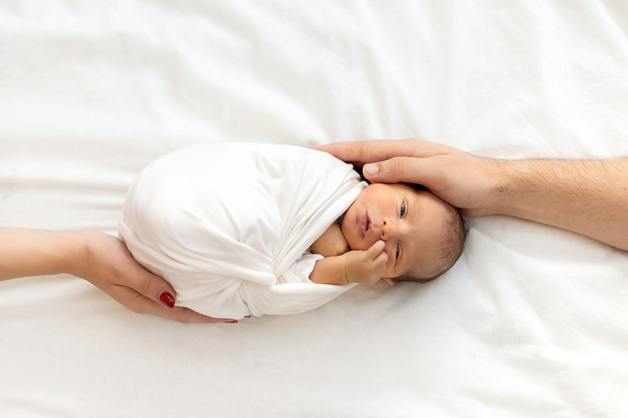Neugeborenes. Ein Fotografin, mit dem es angenehm zu arbeiten ist