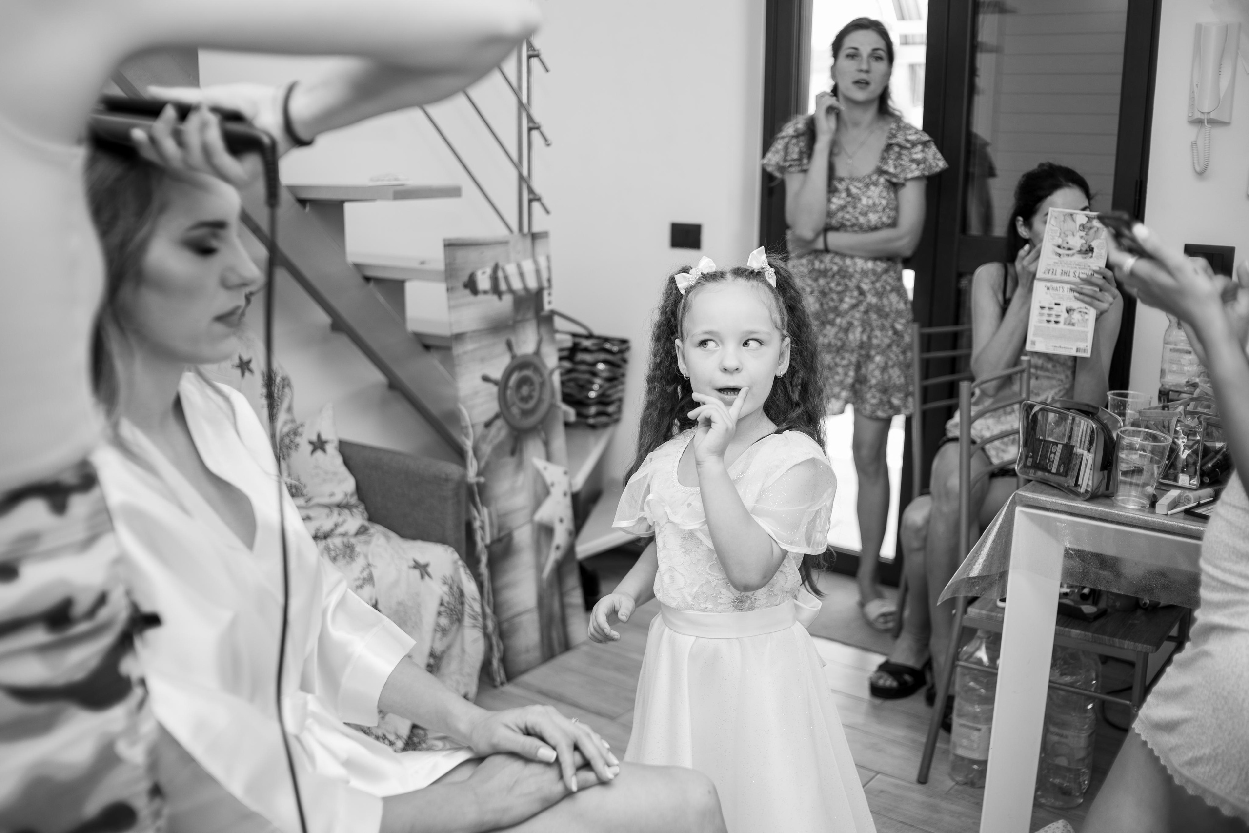 Hochzeit. Ein Fotografin, mit dem es angenehm zu arbeiten ist