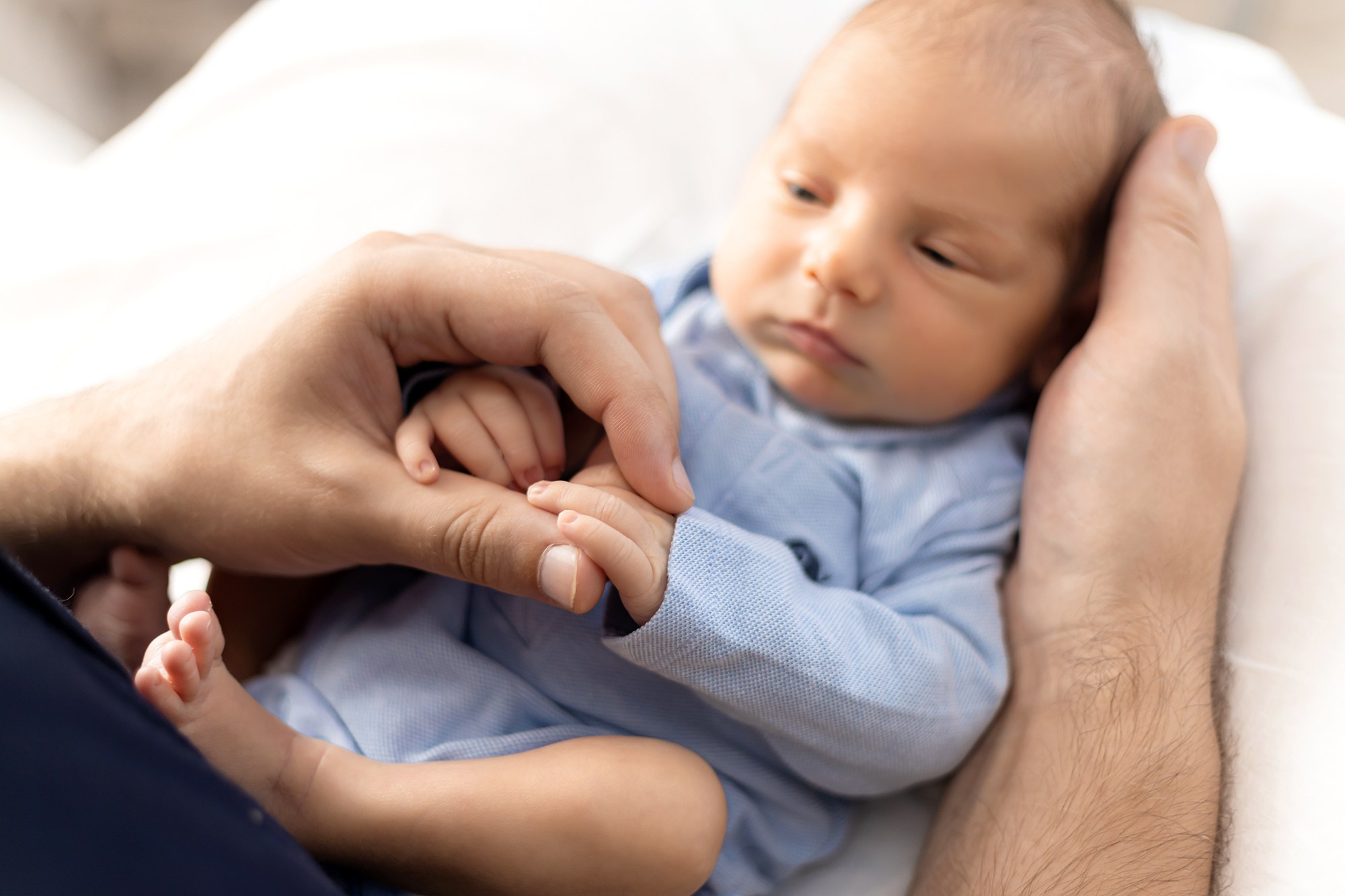 Neugeborenes. Ein Fotografin, mit dem es angenehm zu arbeiten ist