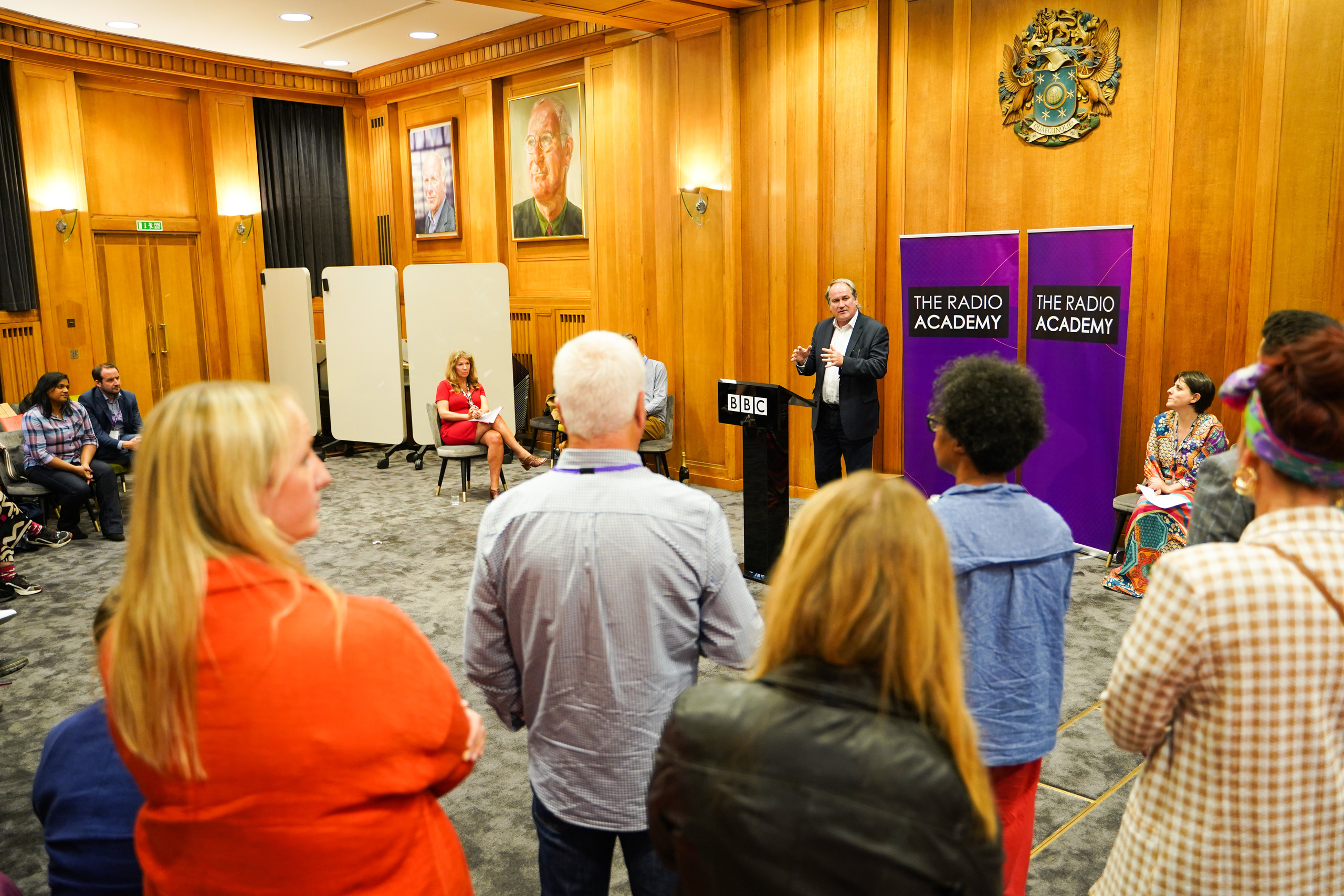 The radio academy mentoring program graduation. London. Photographer in London Daria Agafonova