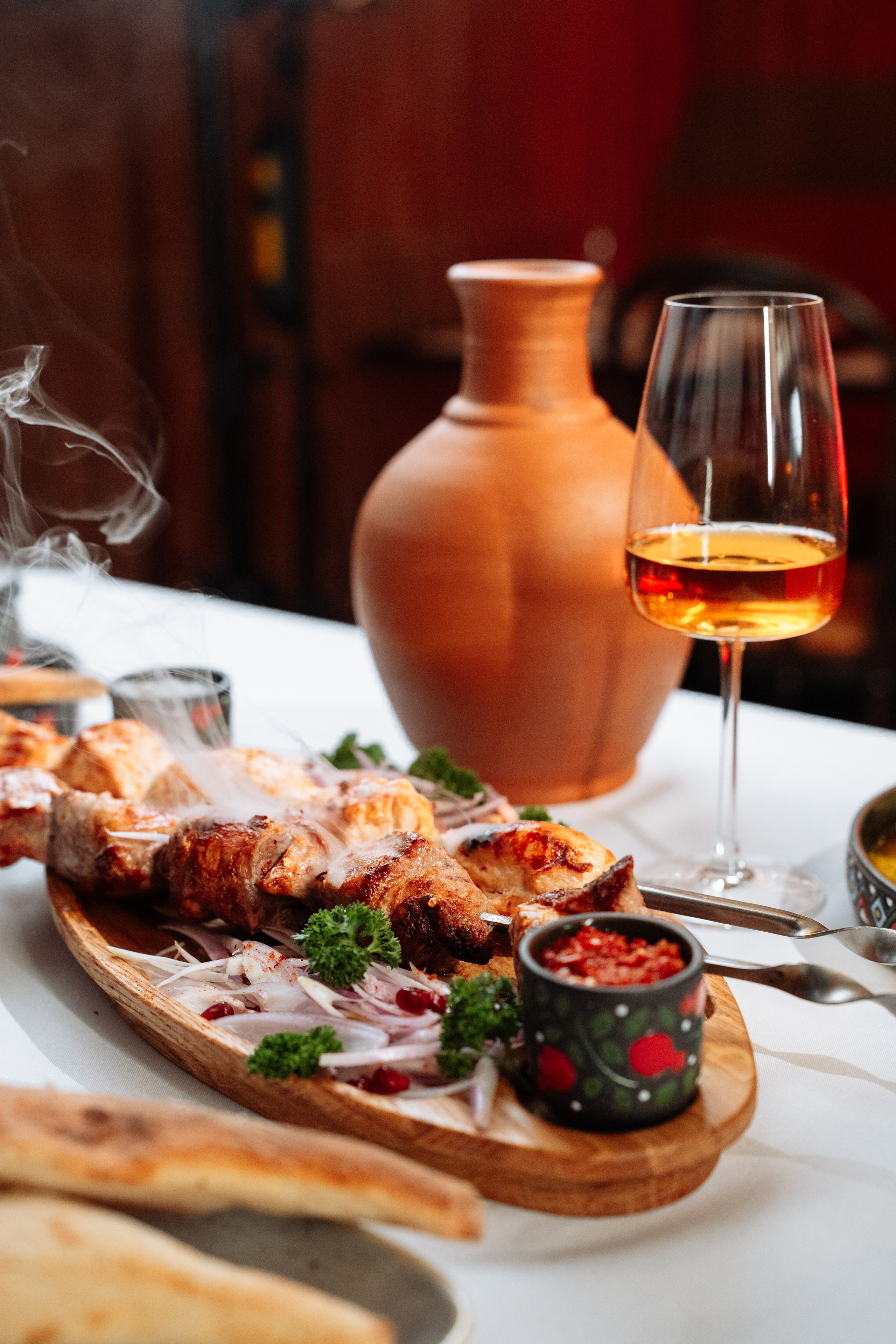 Qarva. Georgian restaurant. Photographer in London Daria Agafonova