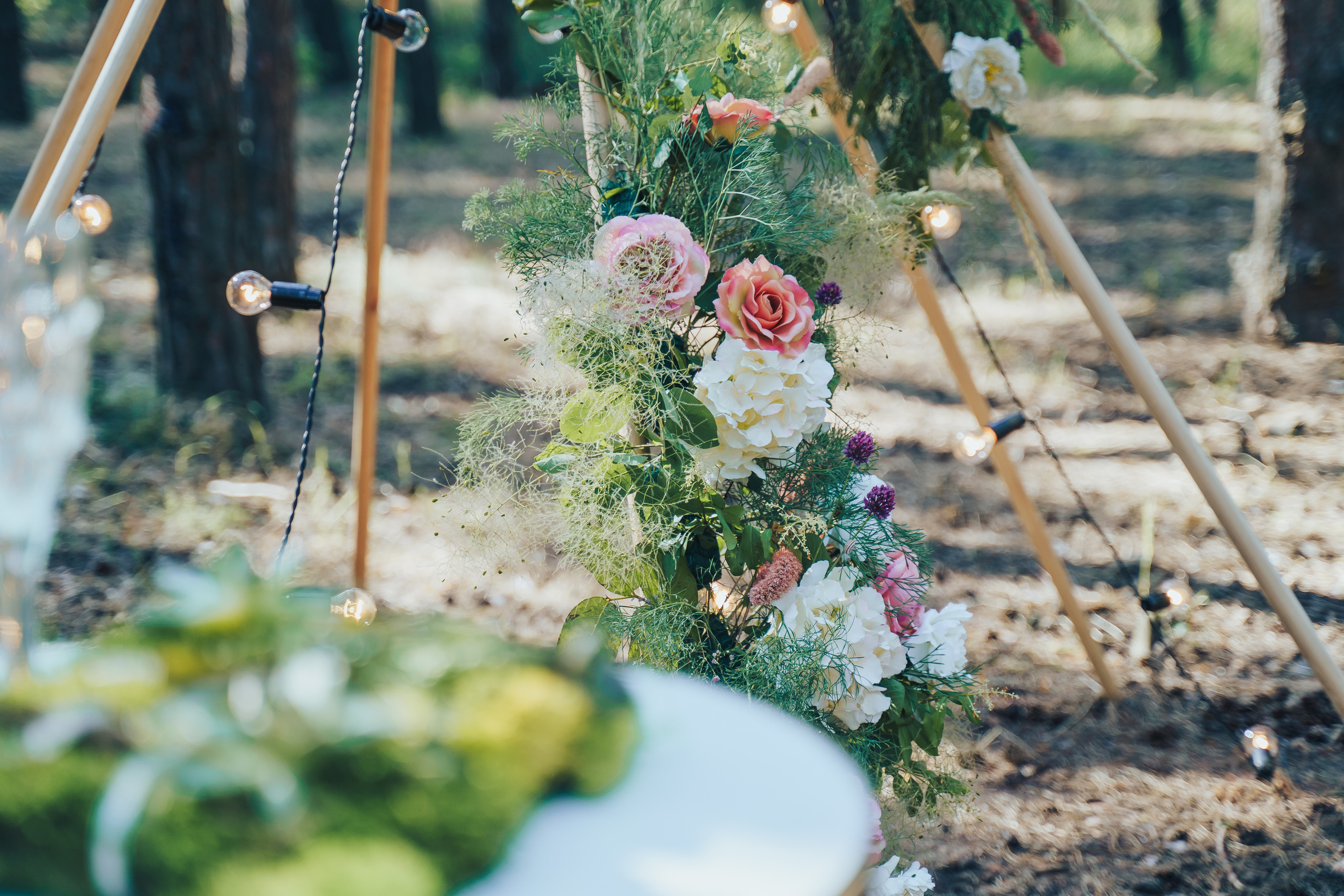 Forest wedding. Maria and Oleksandr. Photographer in London Daria Agafonova