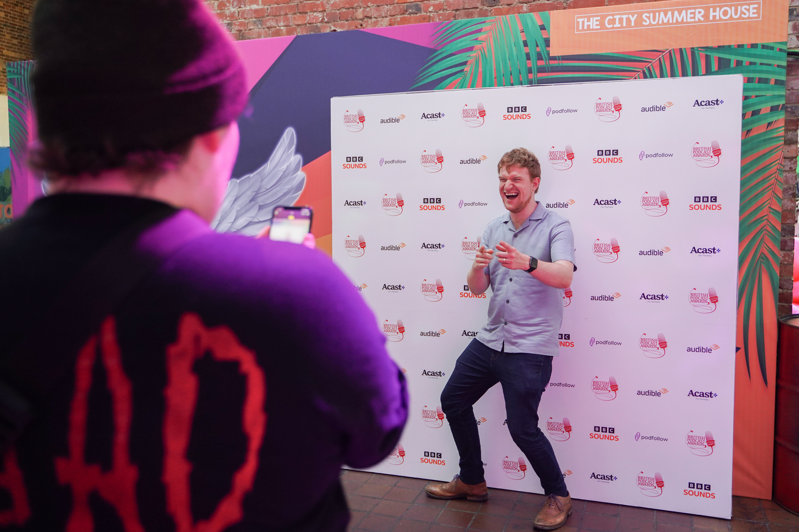 British podcast award. Nominations announcement. London. Photographer in London Daria Agafonova