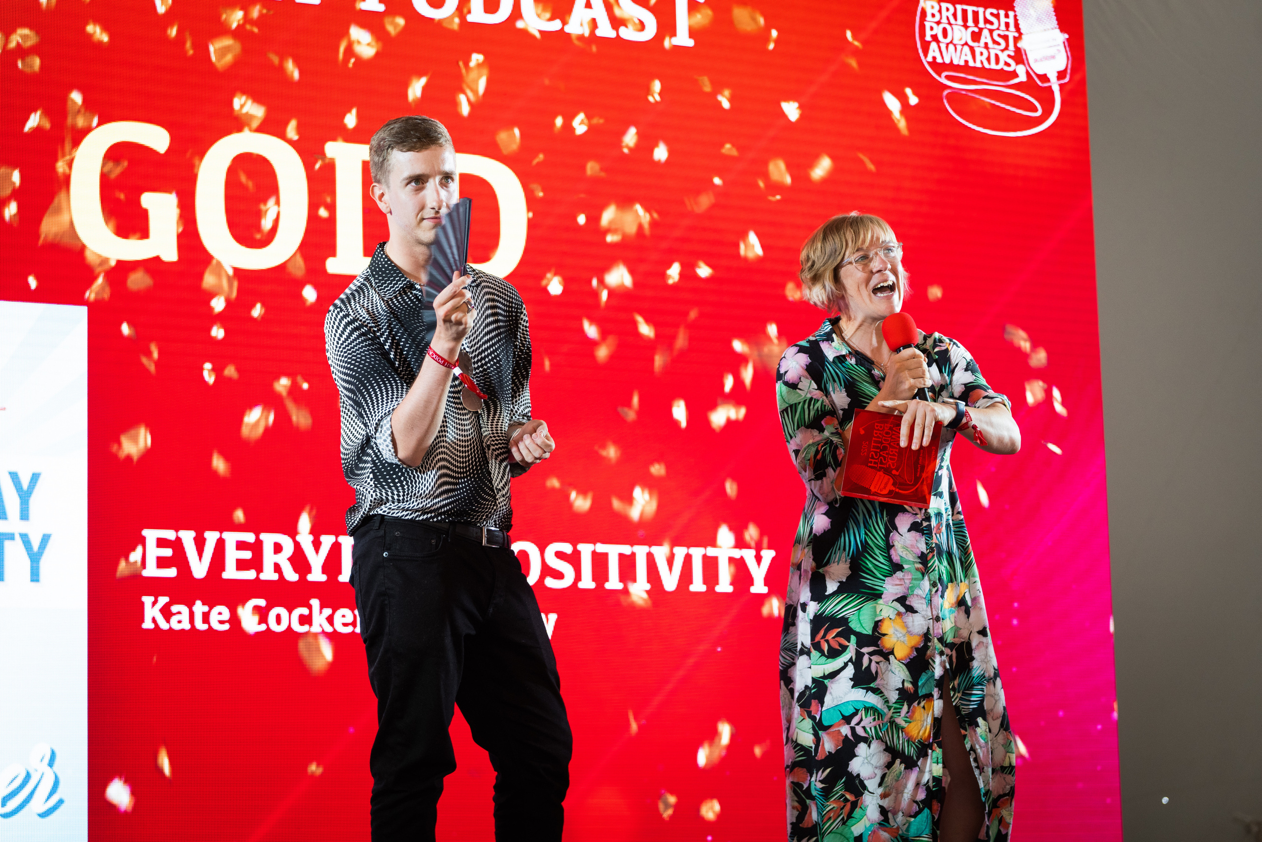 British podcast awards. London. Photographer in London Daria Agafonova