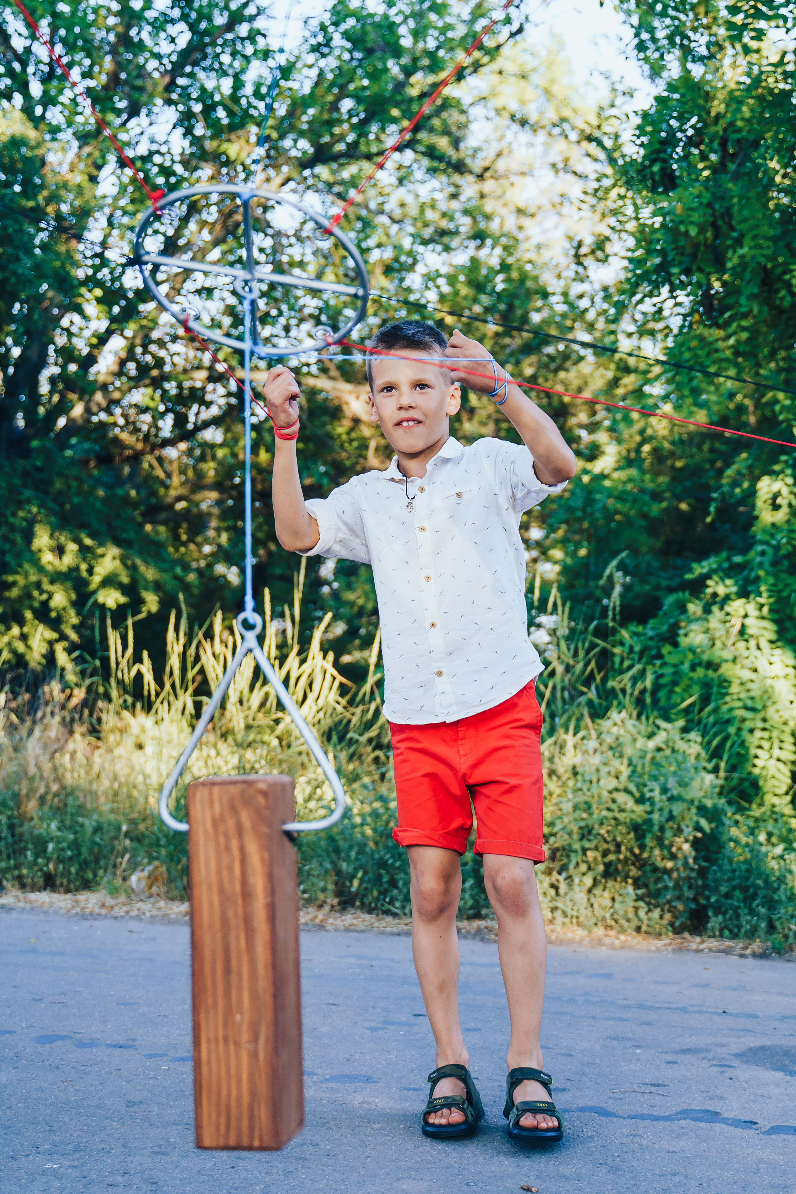 Сhildren’s outdoor birthday party. Photographer in London Daria Agafonova