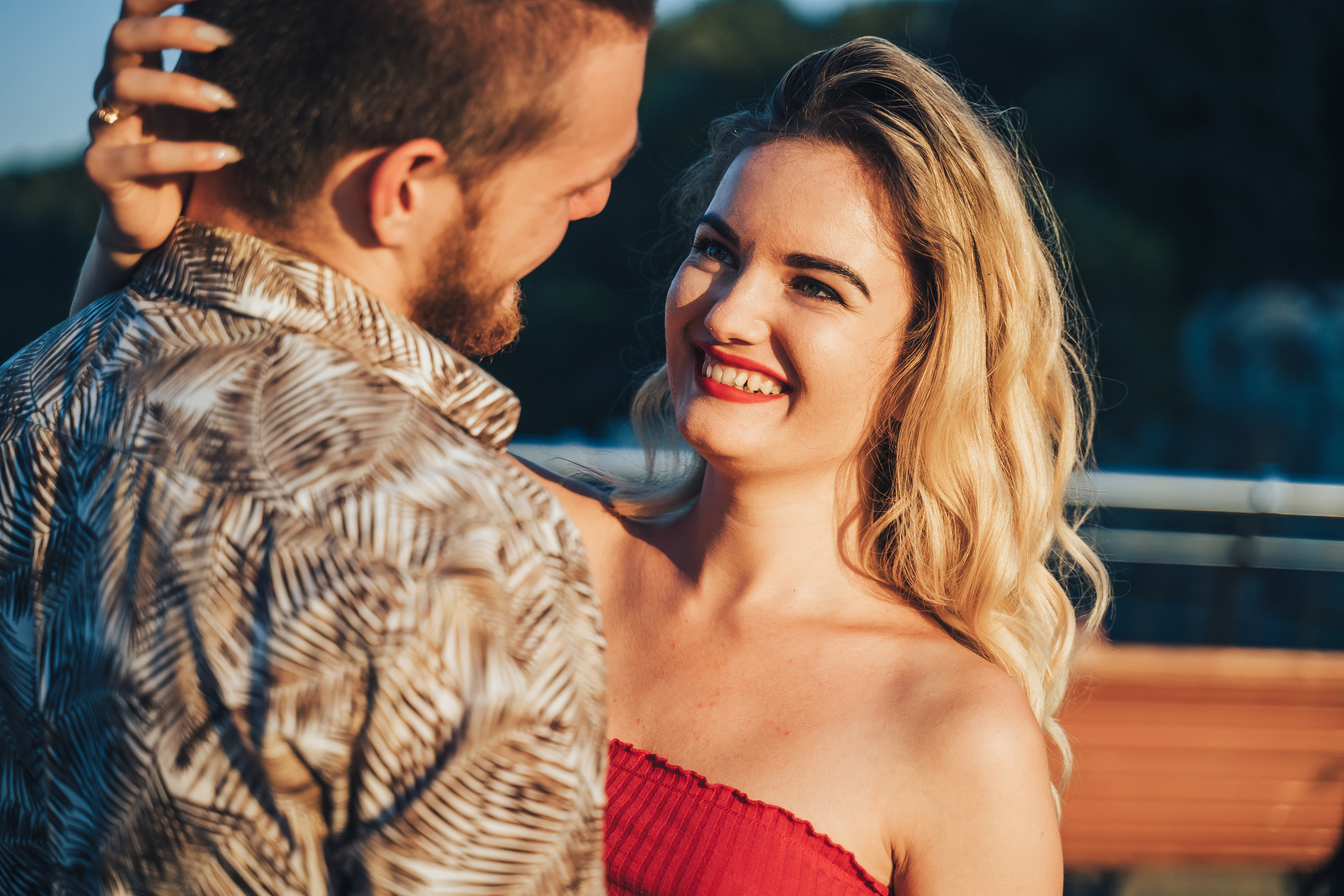 Beautiful sunset. Photographer in London Daria Agafonova