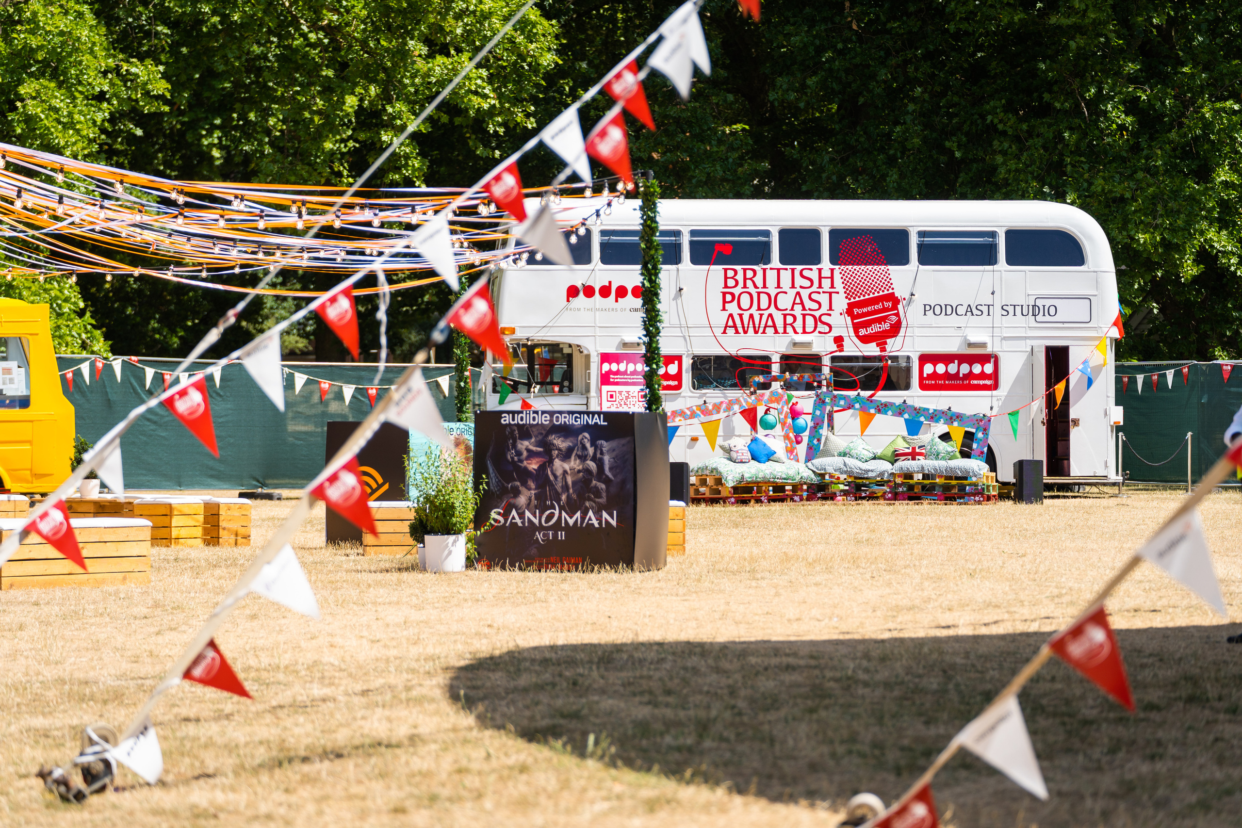 British podcast awards. London. Photographer in London Daria Agafonova