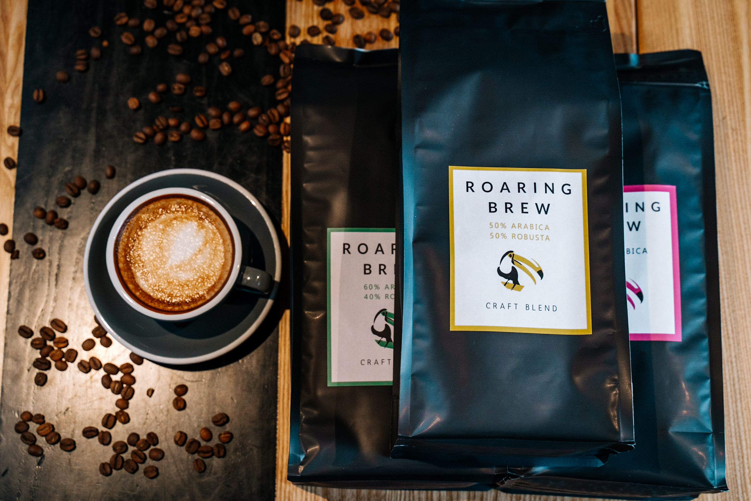 “Roaring brew” roasters. Photographer in London Daria Agafonova