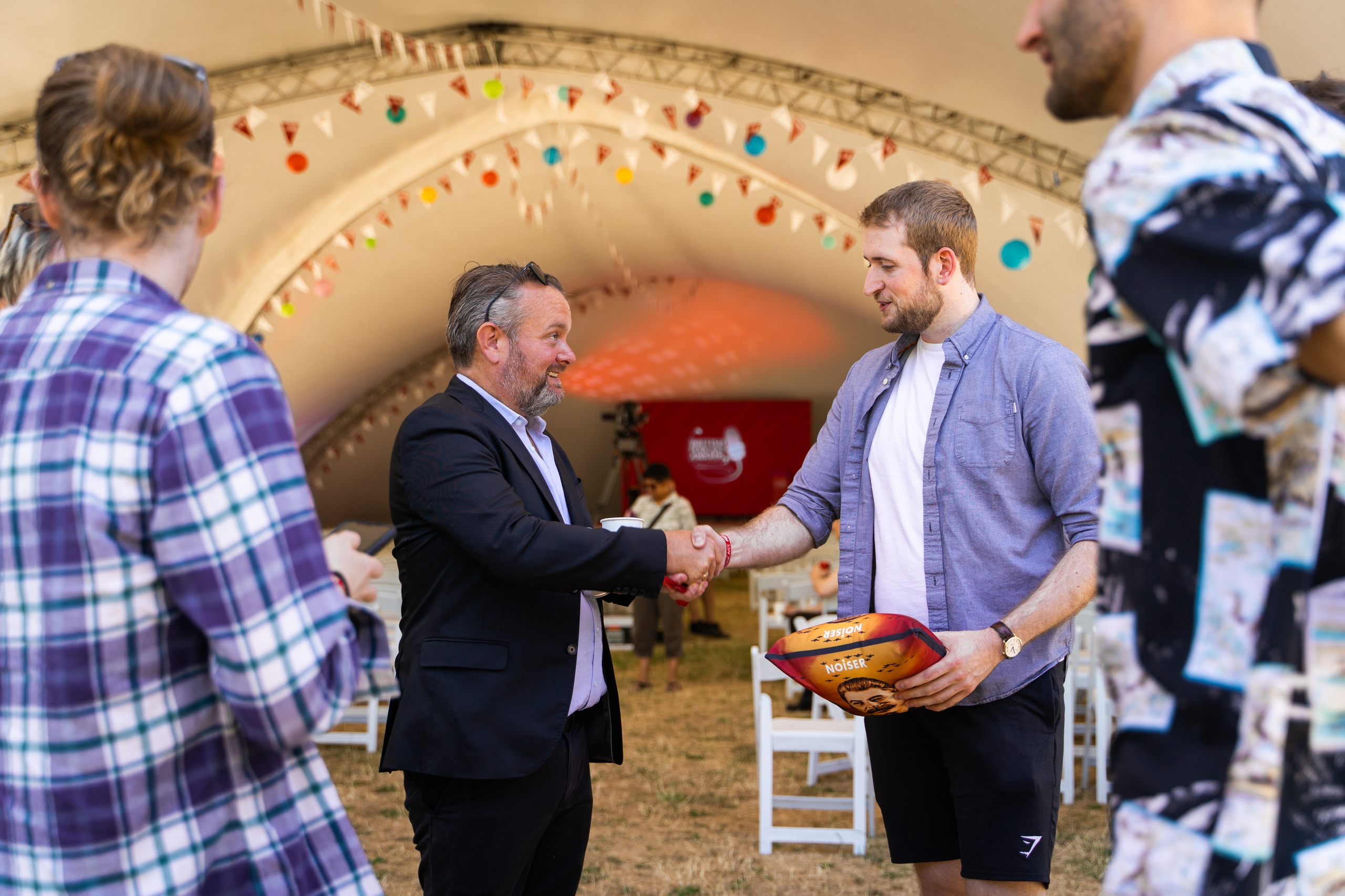 British podcast awards. London. Photographer in London Daria Agafonova