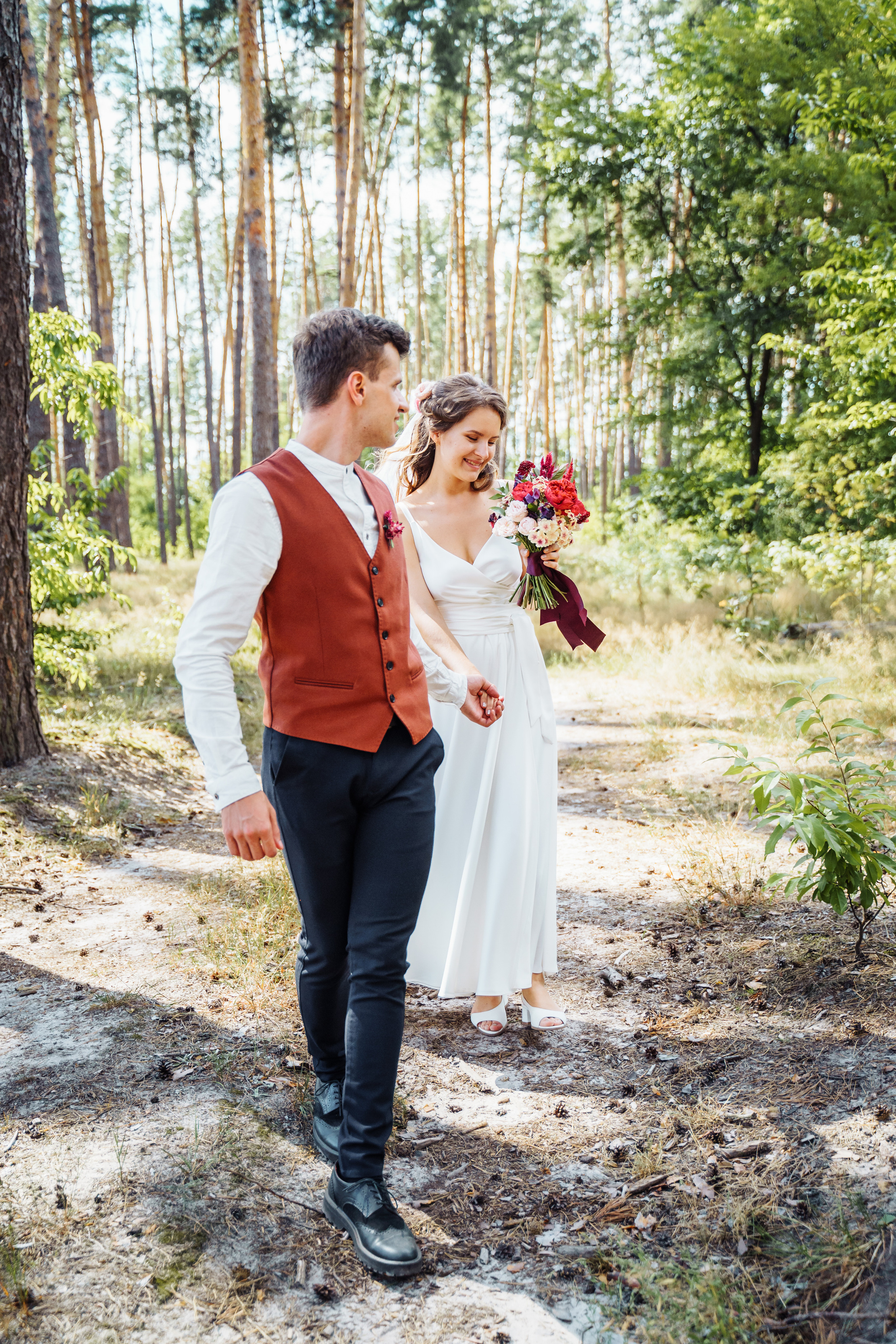 Castle wedding. Katya and Dima. Photographer in London Daria Agafonova