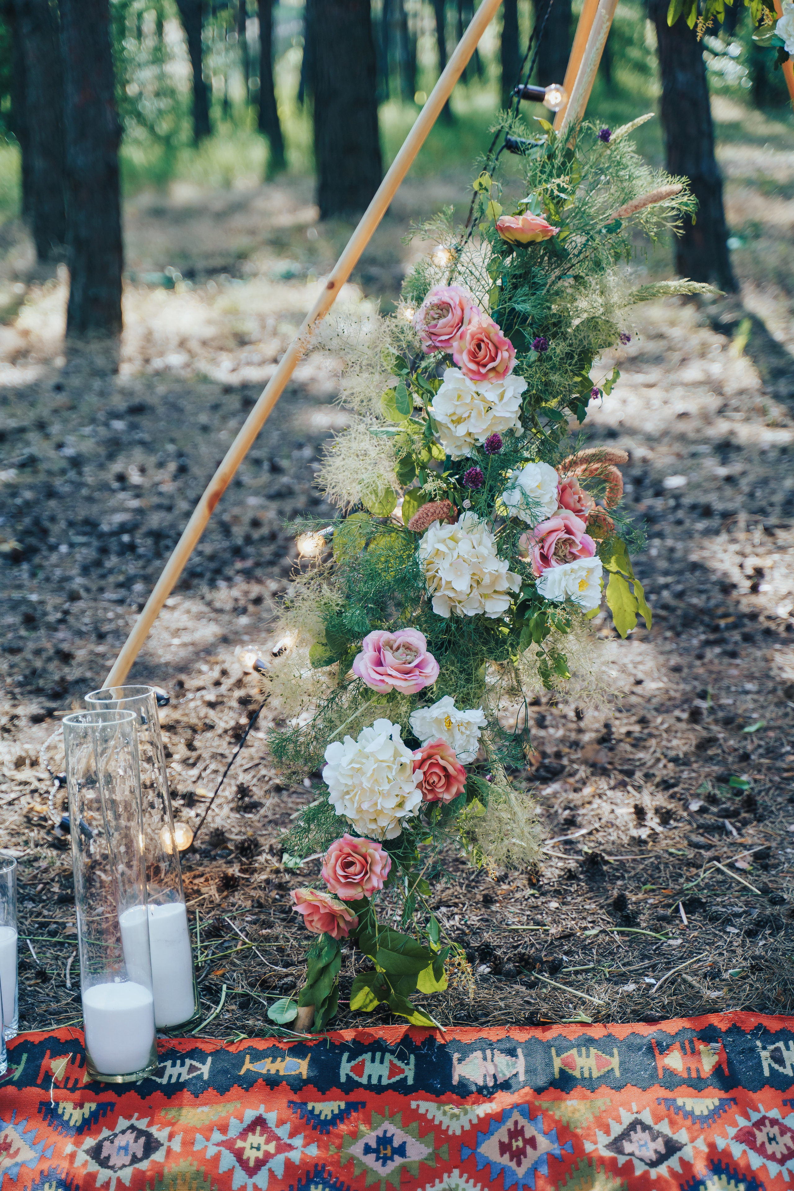Forest wedding. Maria and Oleksandr. Photographer in London Daria Agafonova