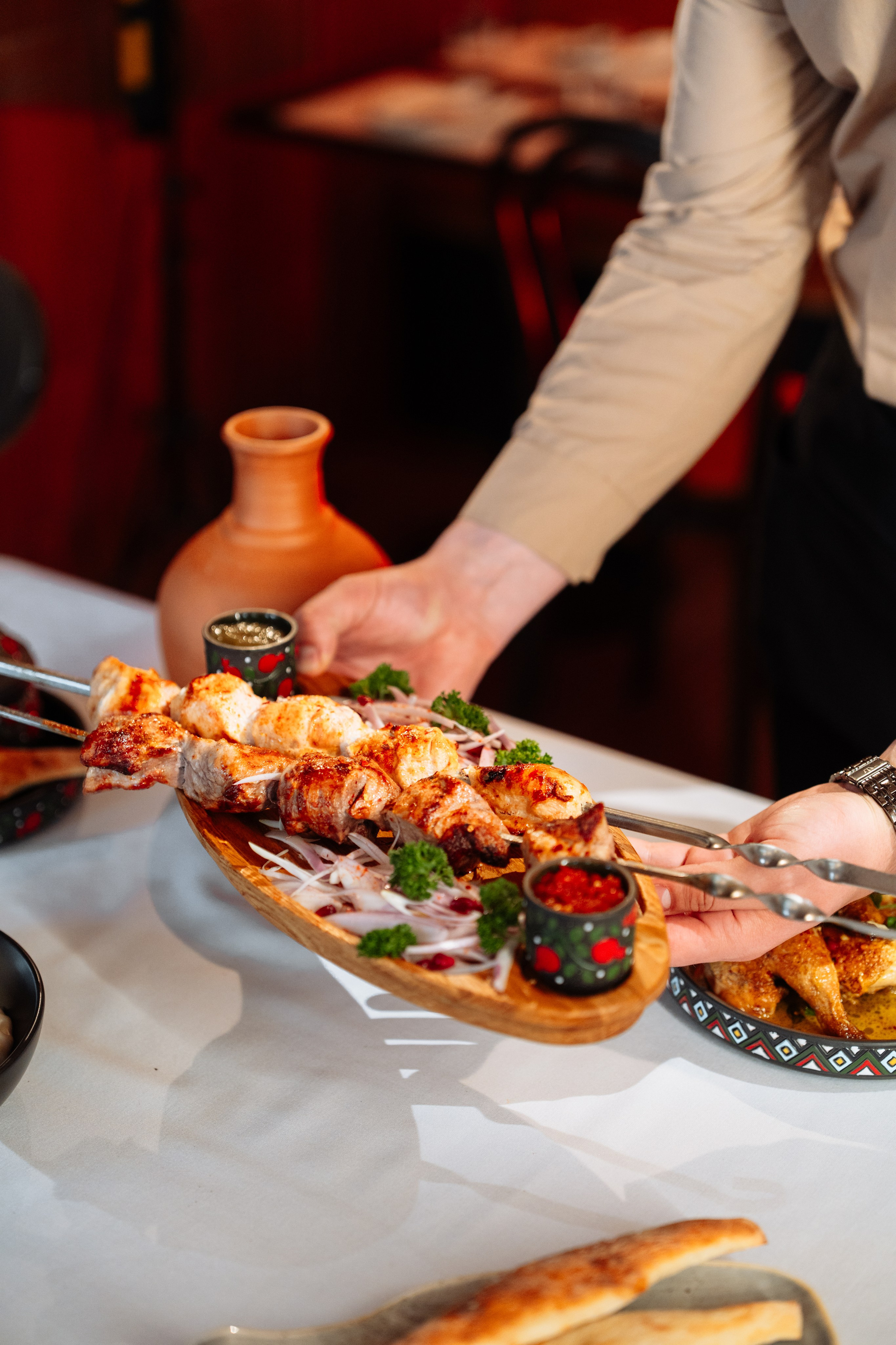 Qarva. Georgian restaurant. Photographer in London Daria Agafonova