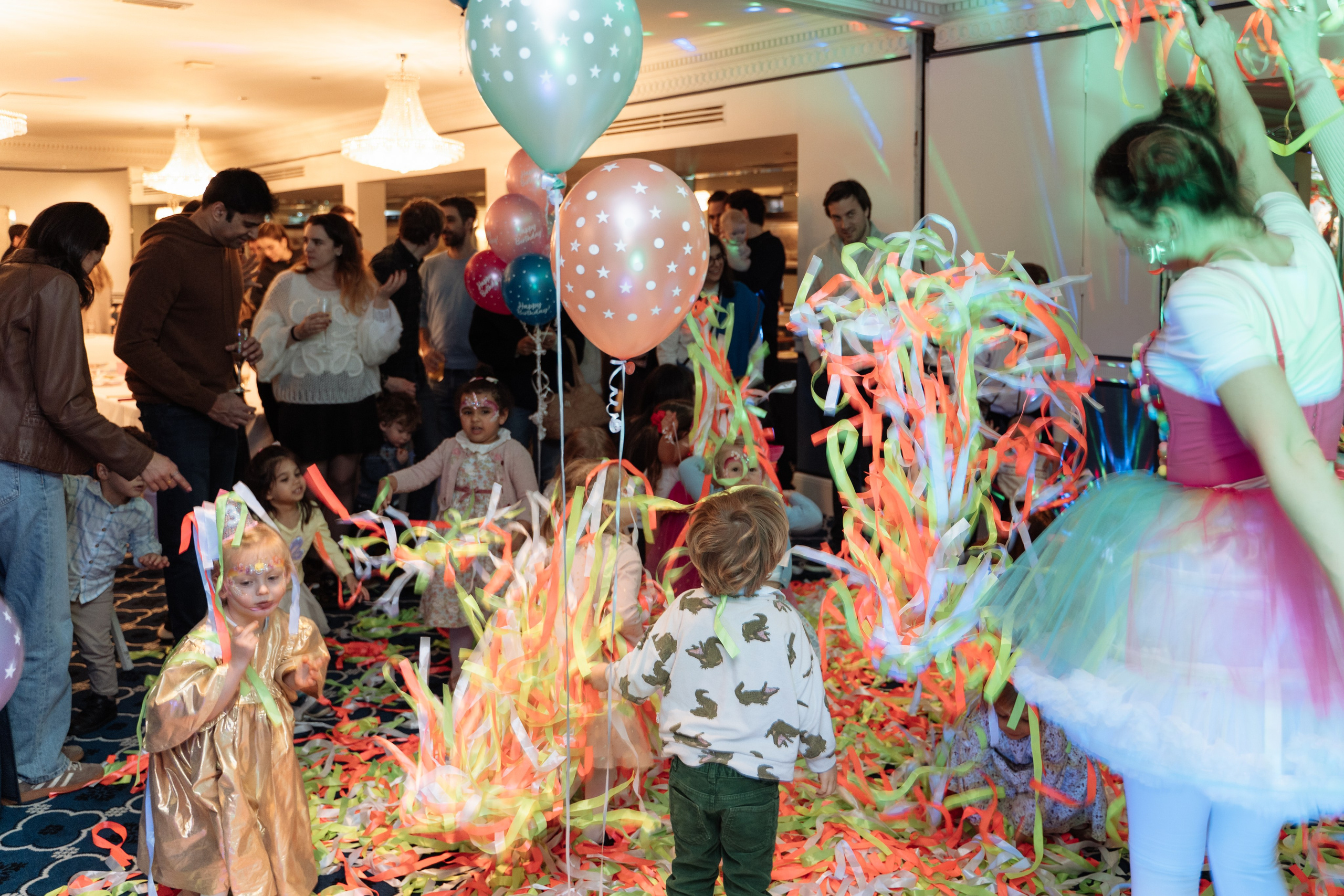 Peppa Pig Birthday party. Photographer in London Daria Agafonova