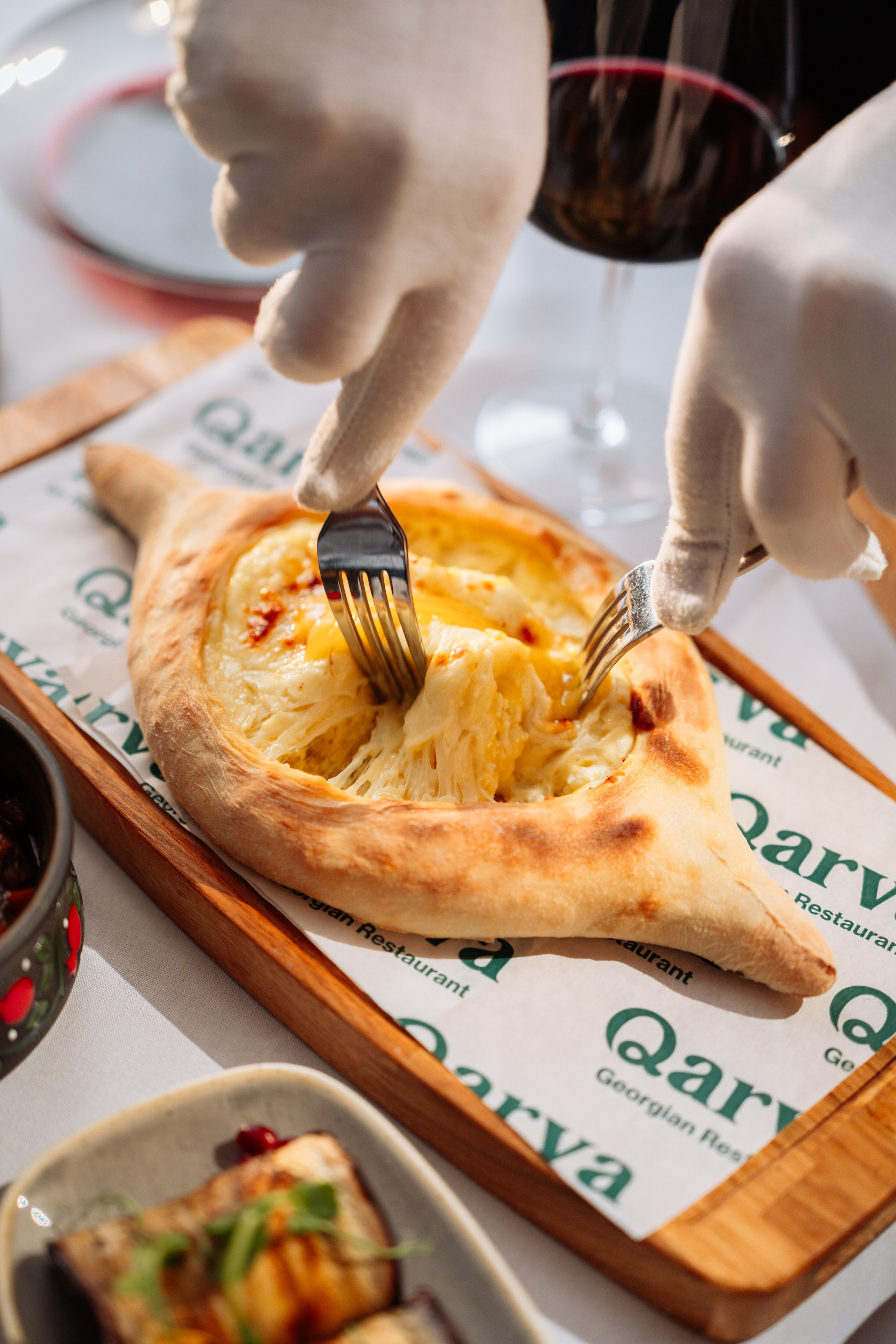 Qarva. Georgian restaurant. Photographer in London Daria Agafonova
