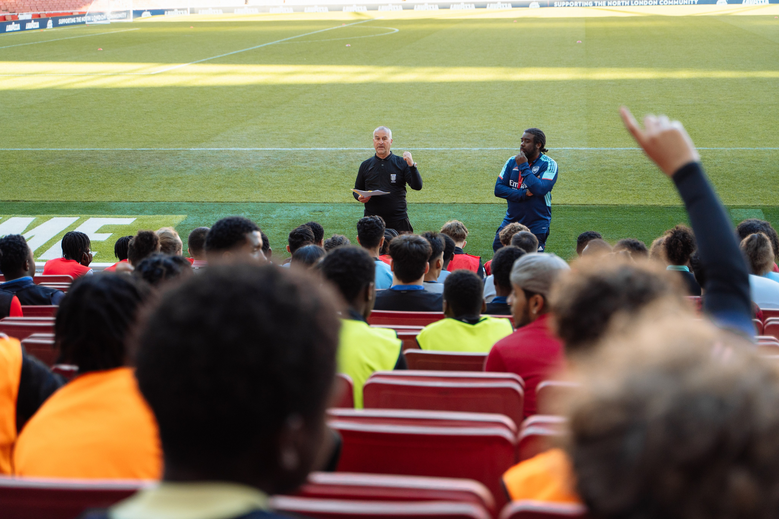 Lavazza Activation Coverage. Arsenal Stadium. London. Photographer in London Daria Agafonova