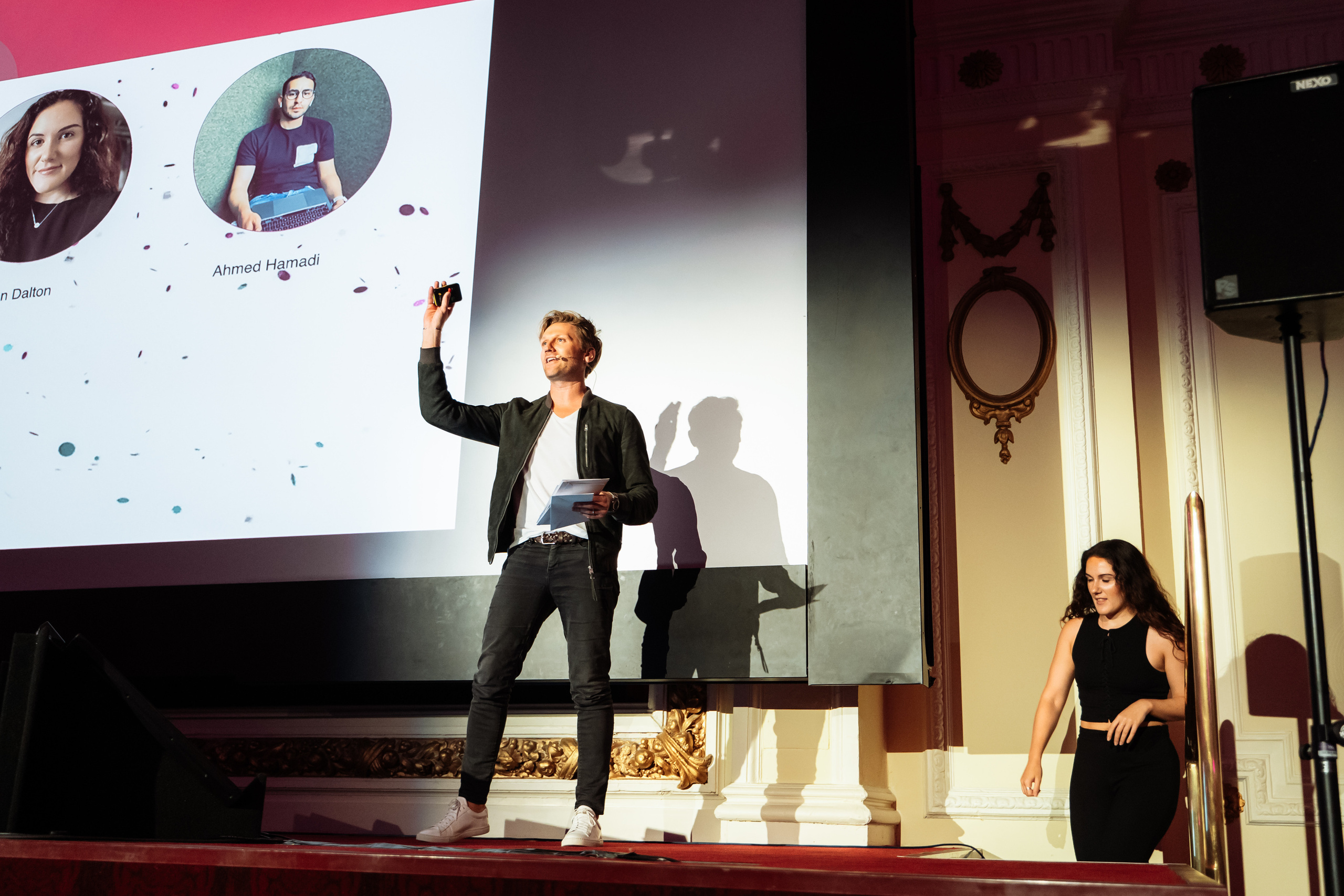 Jiminny business update event. London. Photographer in London Daria Agafonova