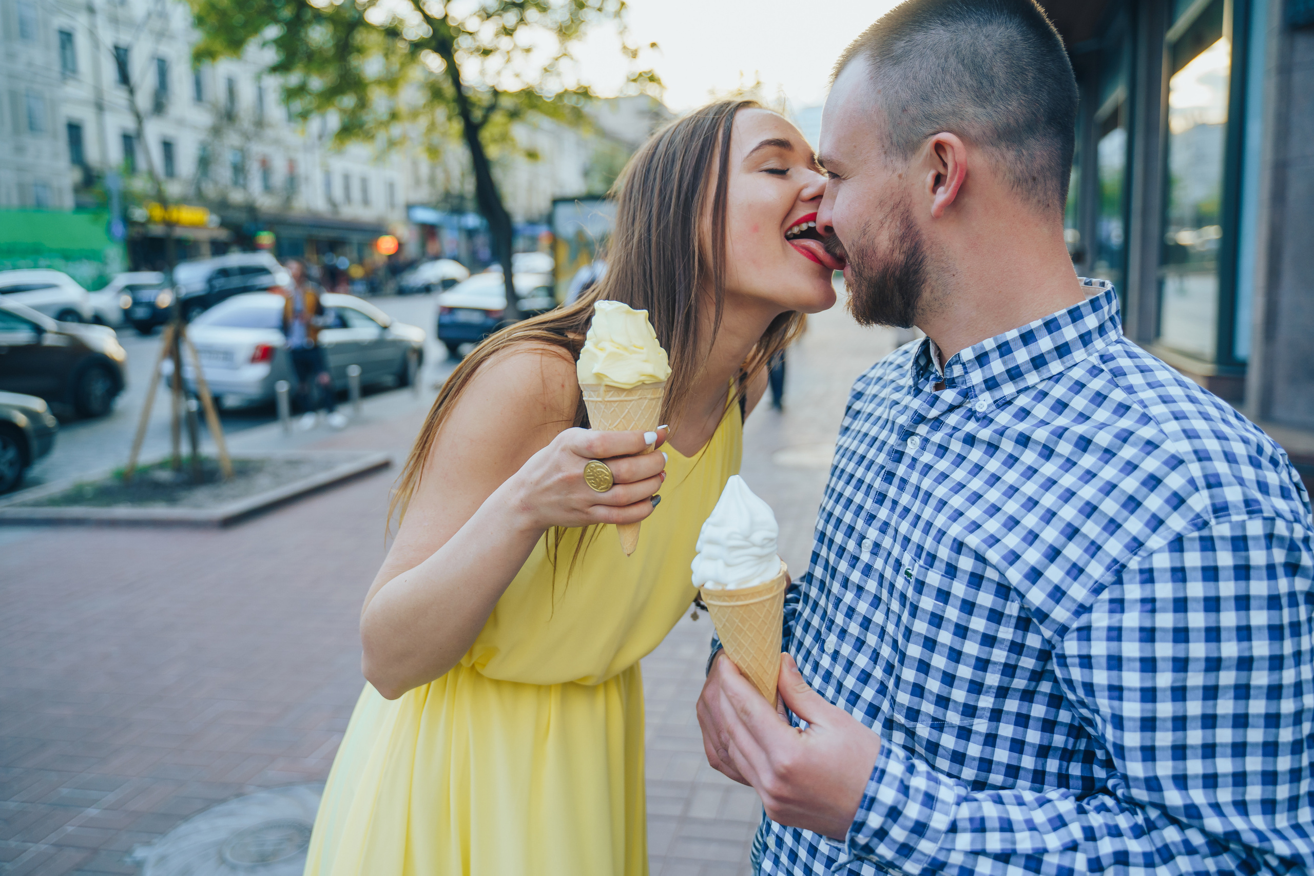 Love in big city. Photographer in London Daria Agafonova