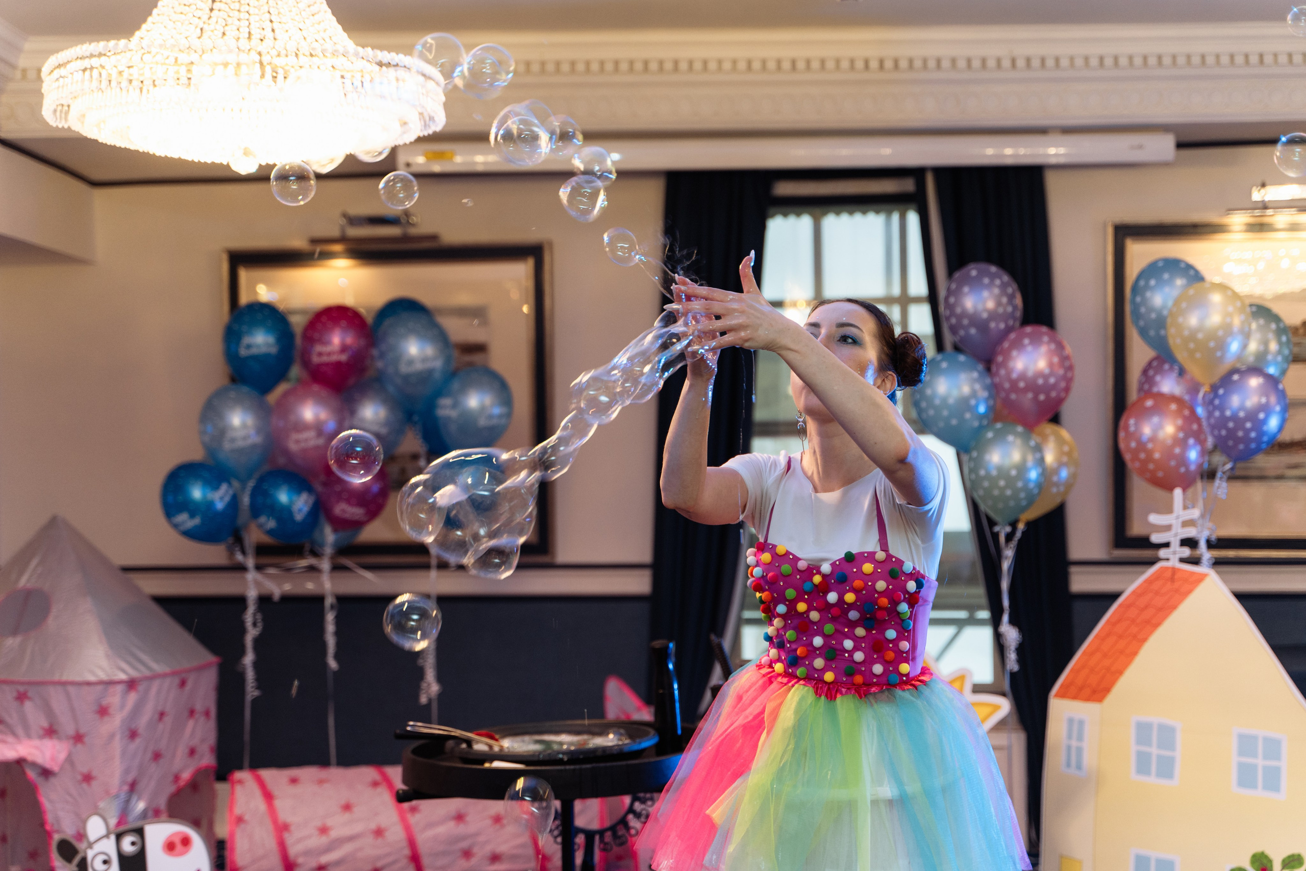 Peppa Pig Birthday party. Photographer in London Daria Agafonova