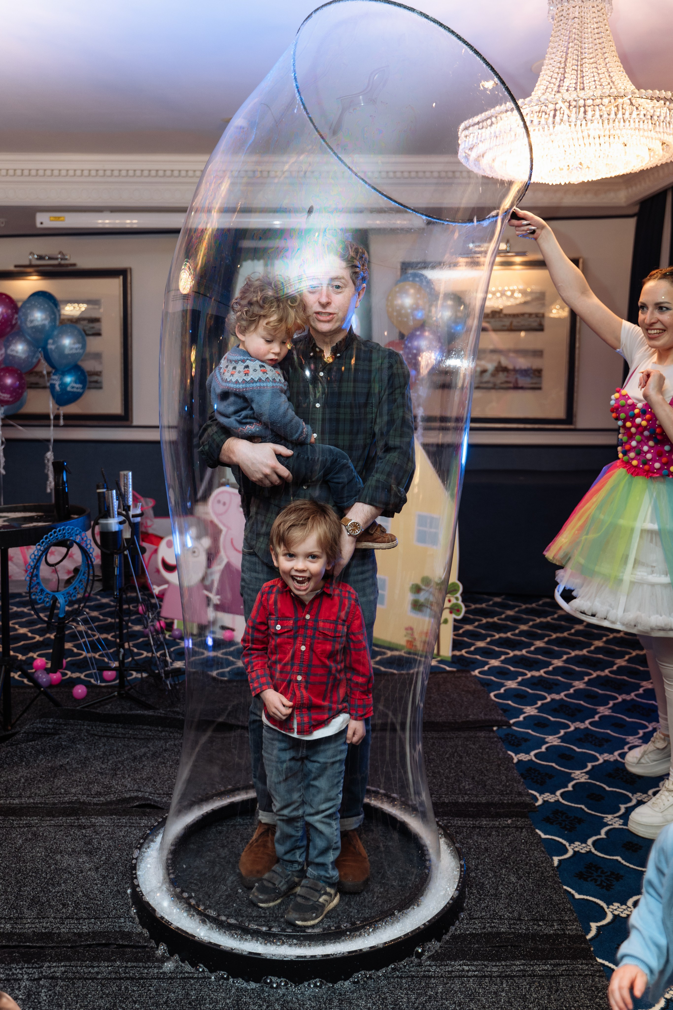 Peppa Pig Birthday party. Photographer in London Daria Agafonova