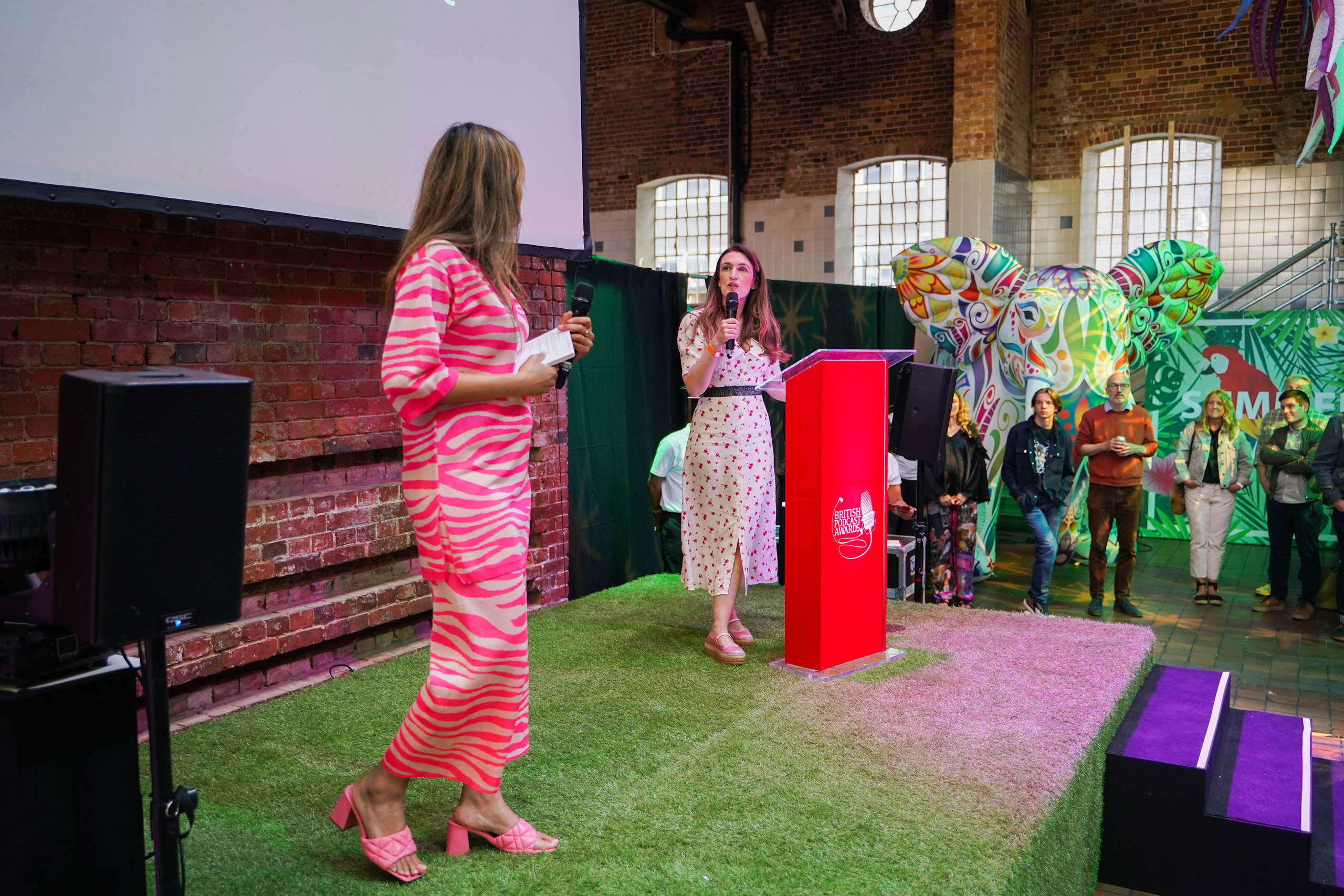 British podcast award. Nominations announcement. London. Photographer in London Daria Agafonova