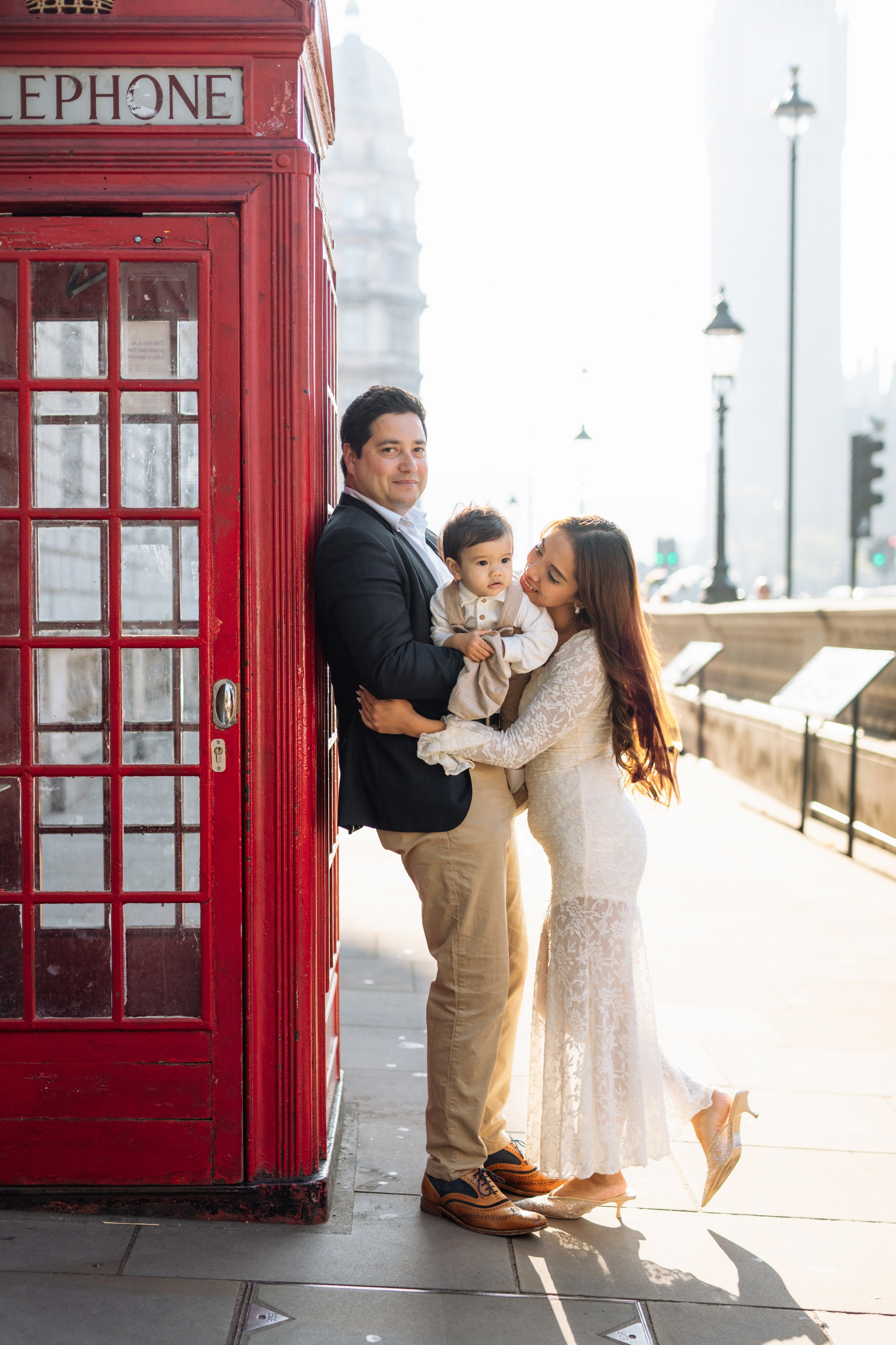 Early morning by the Big Ben. Photographer in London Daria Agafonova